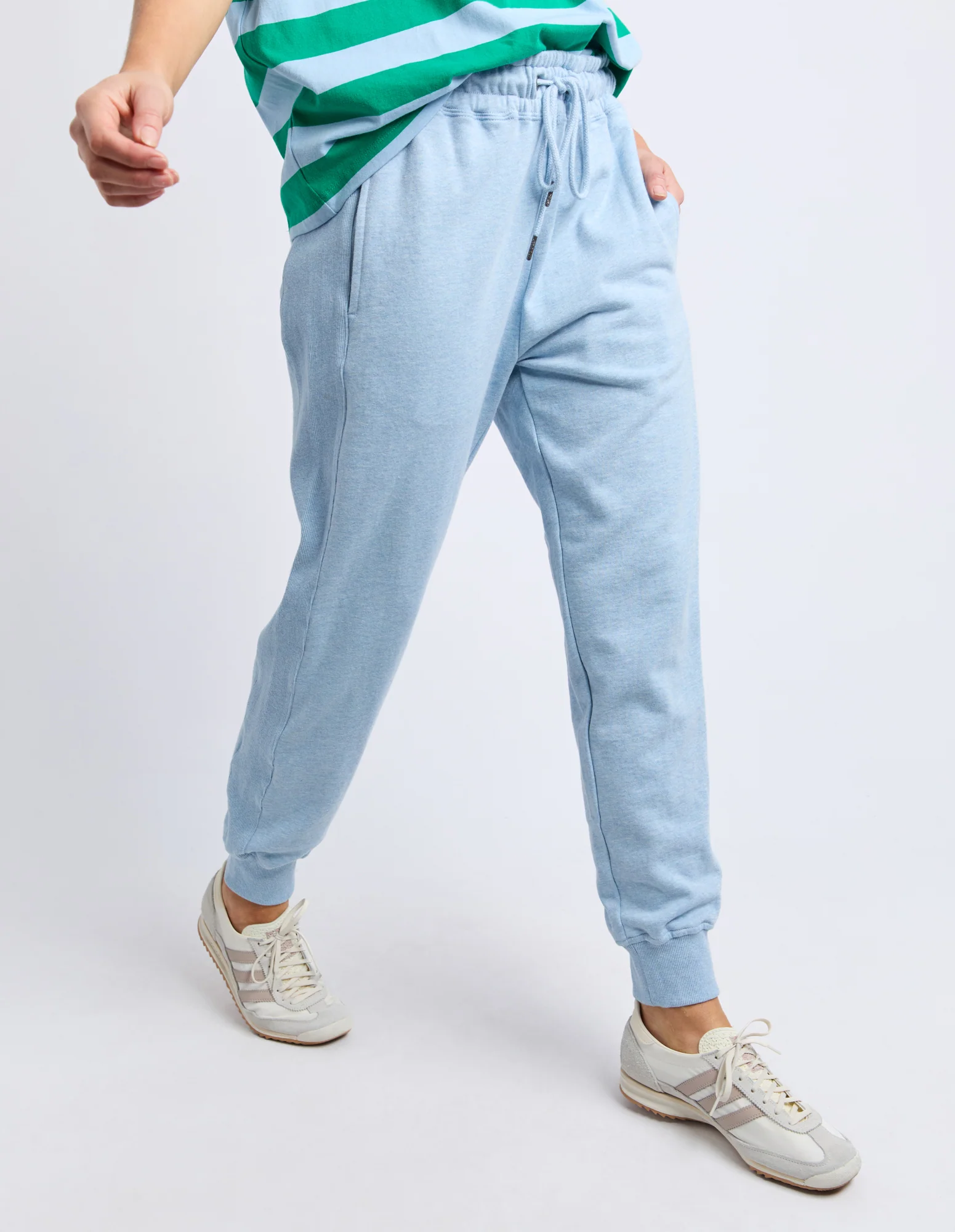 Lydia Trackpant Pale Blue Marle - Image 4