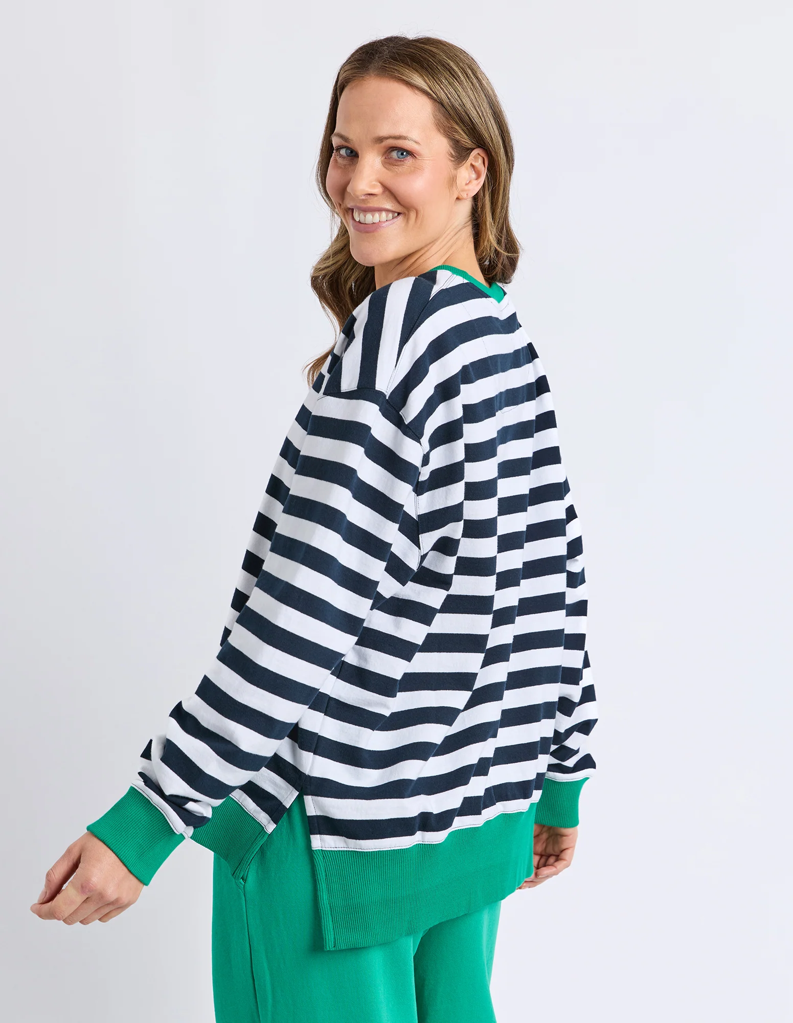 Maps Crew Navy & White Stripe - Image 3