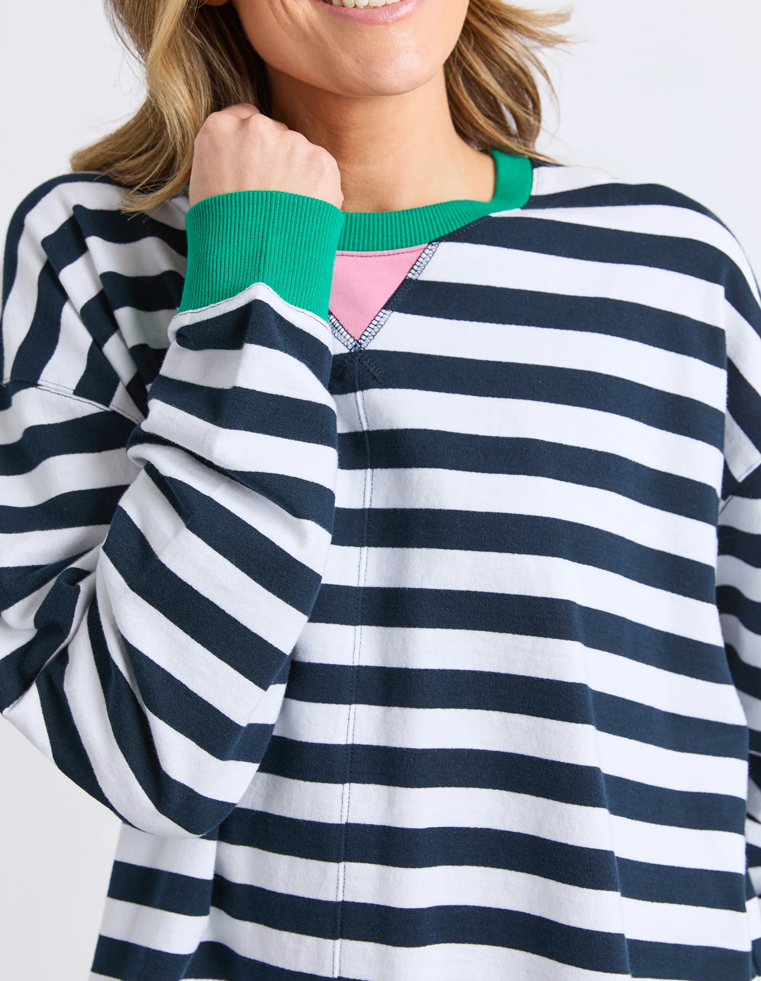 Maps Crew Navy & White Stripe - Image 5