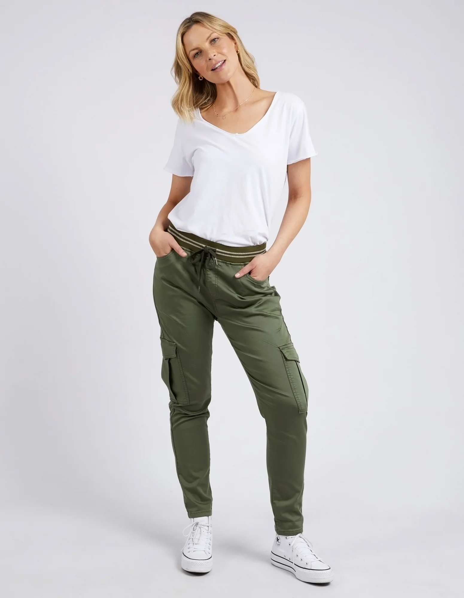 Margo Cargo Jogger Four Leaf Clover - Image 2