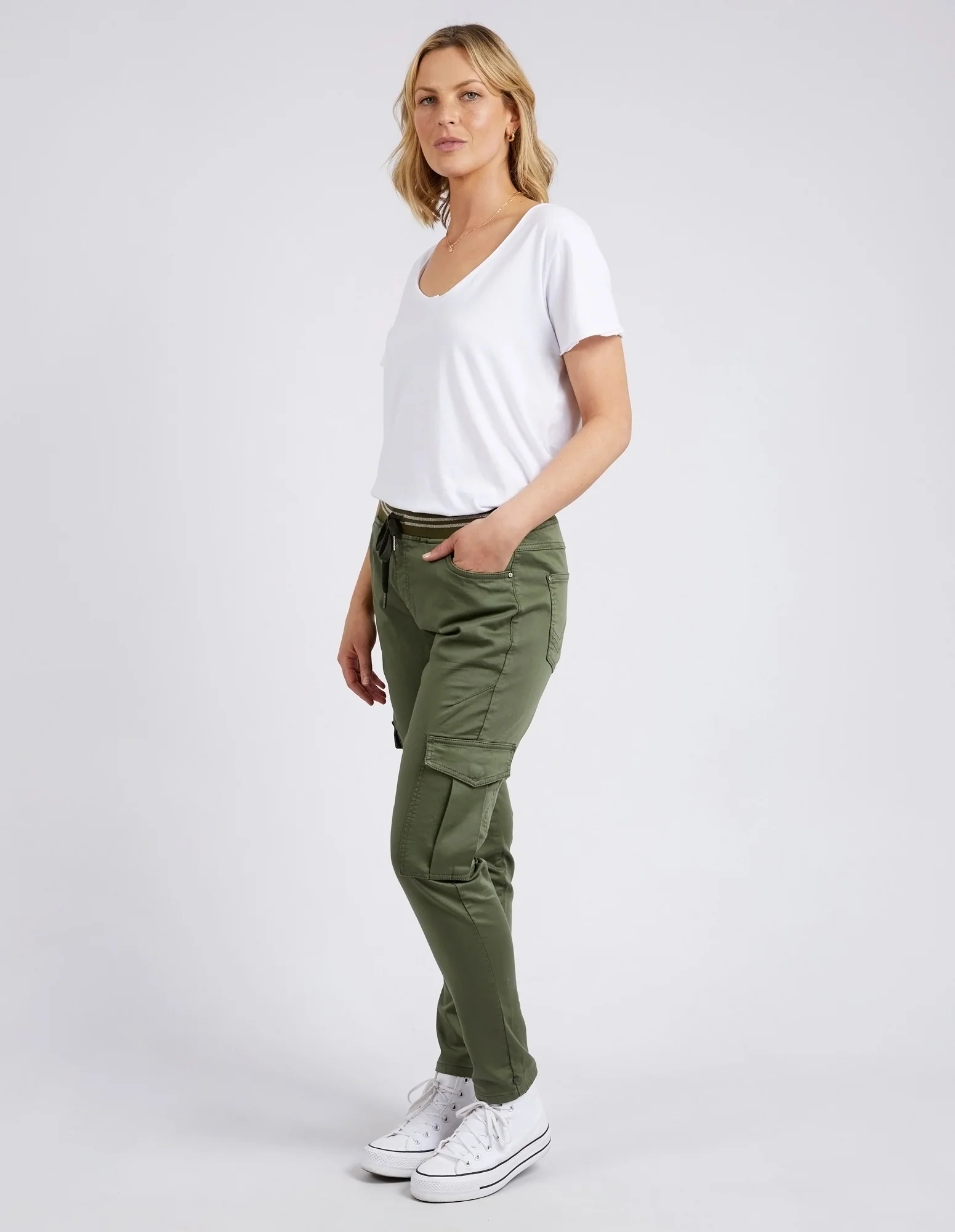 Margo Cargo Jogger Four Leaf Clover - Image 4