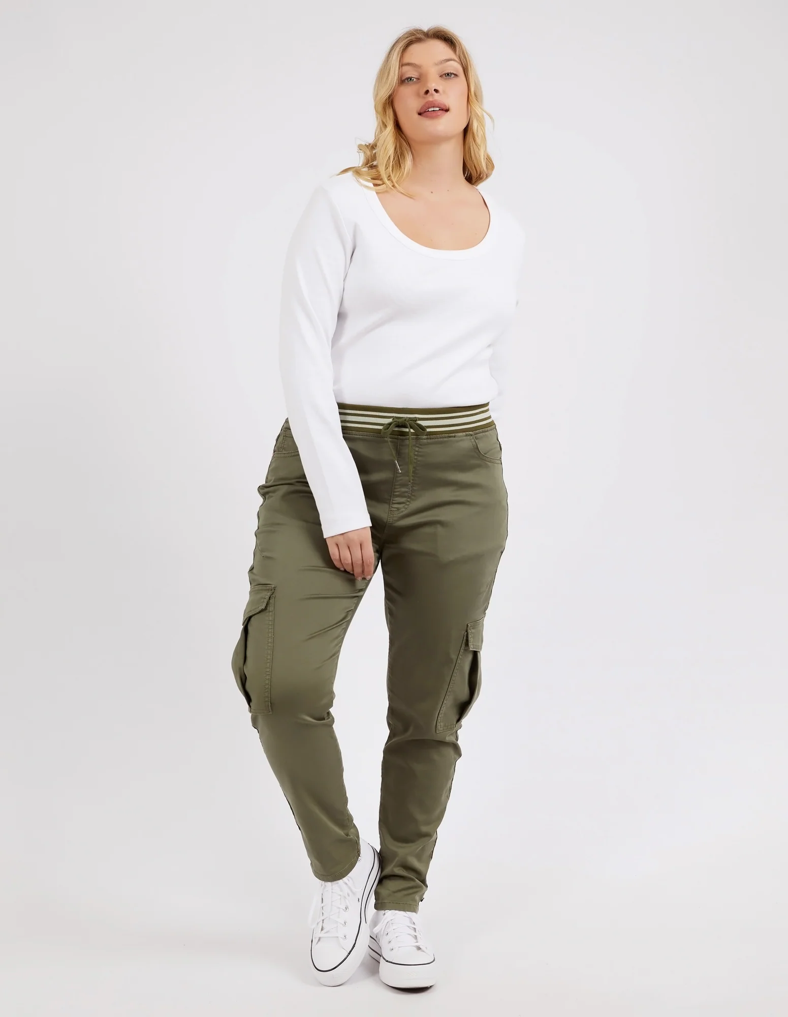 Margo Cargo Jogger Four Leaf Clover - Image 7