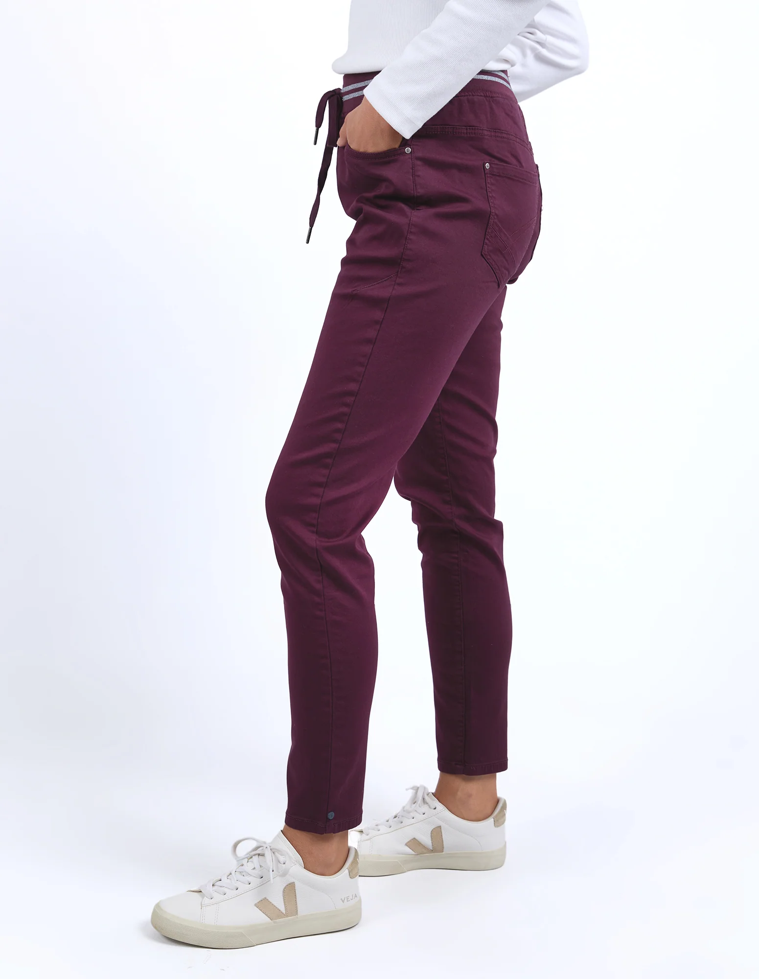 Margo Jogger Merlot - Image 4