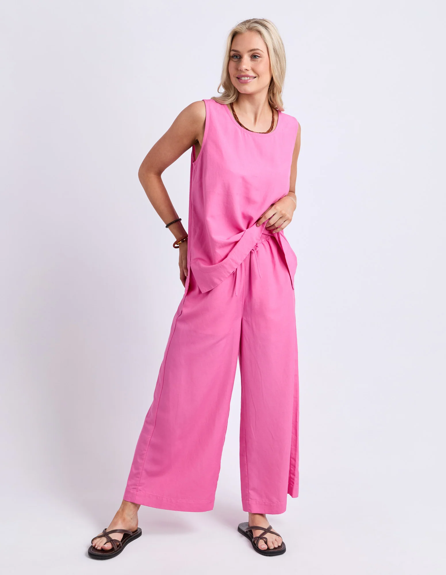 Maura Pant Hot Pink - Image 3