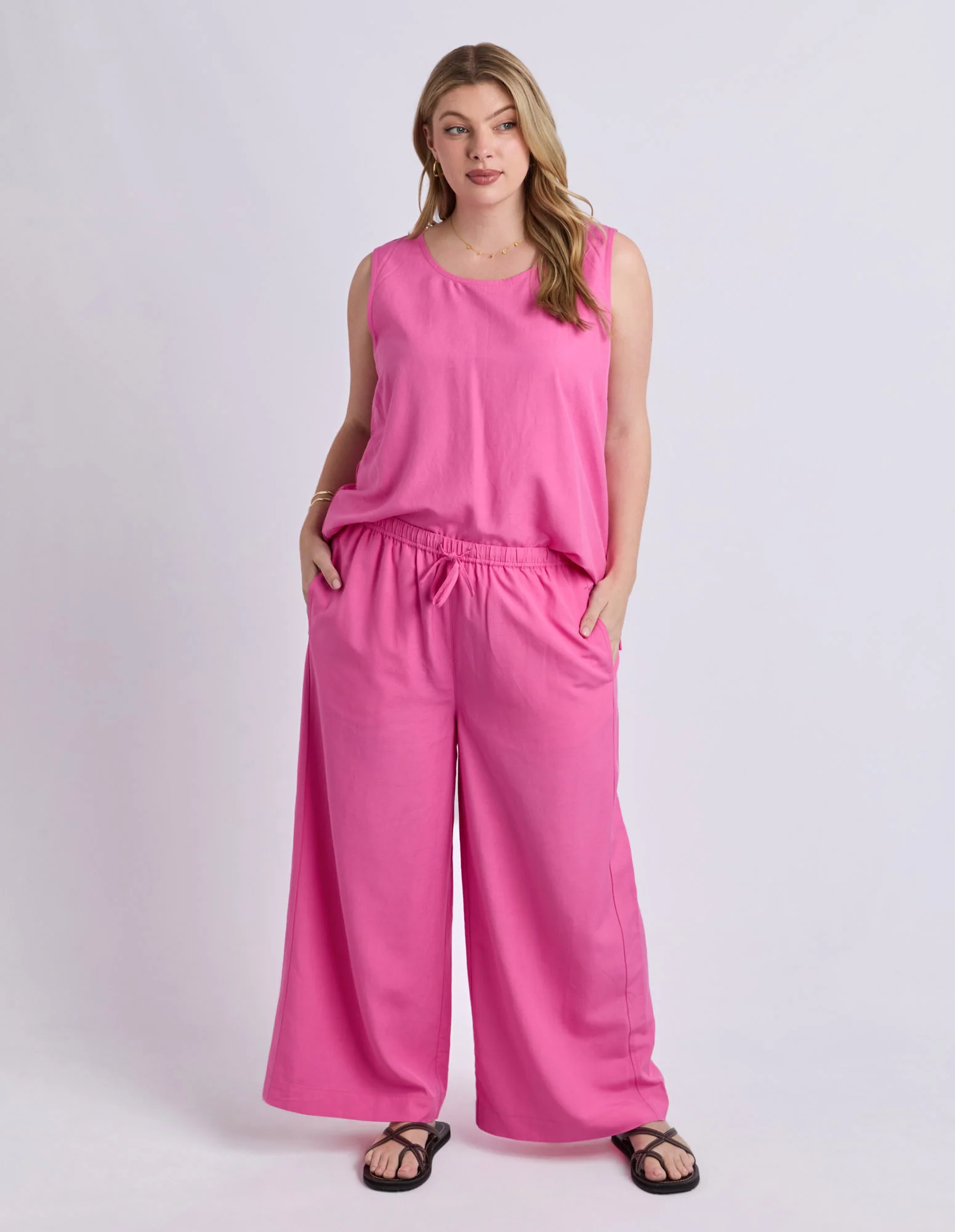 Maura Pant Hot Pink - Image 4