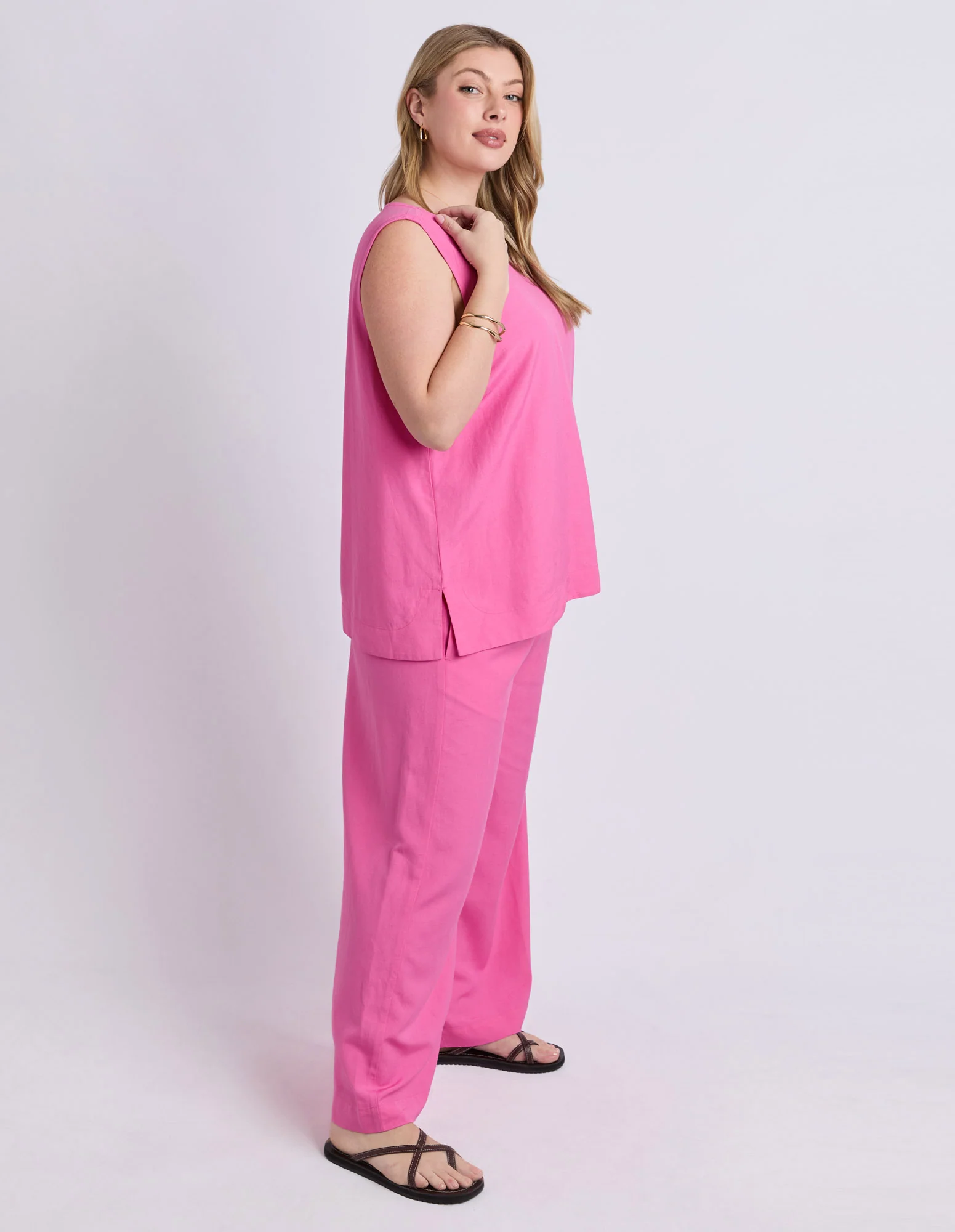 Maura Tank Hot Pink - Image 7
