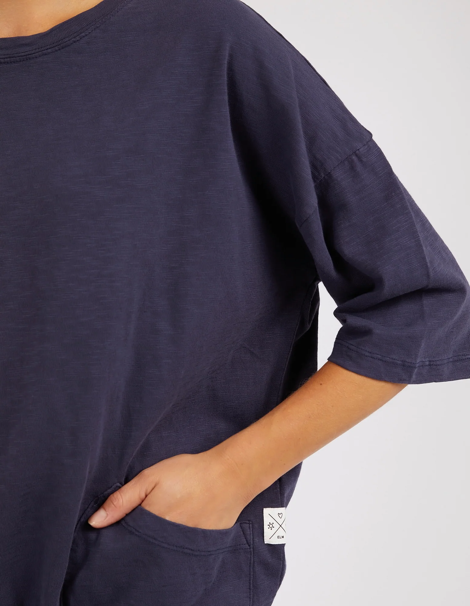 Mazie Sweat Navy - Image 5
