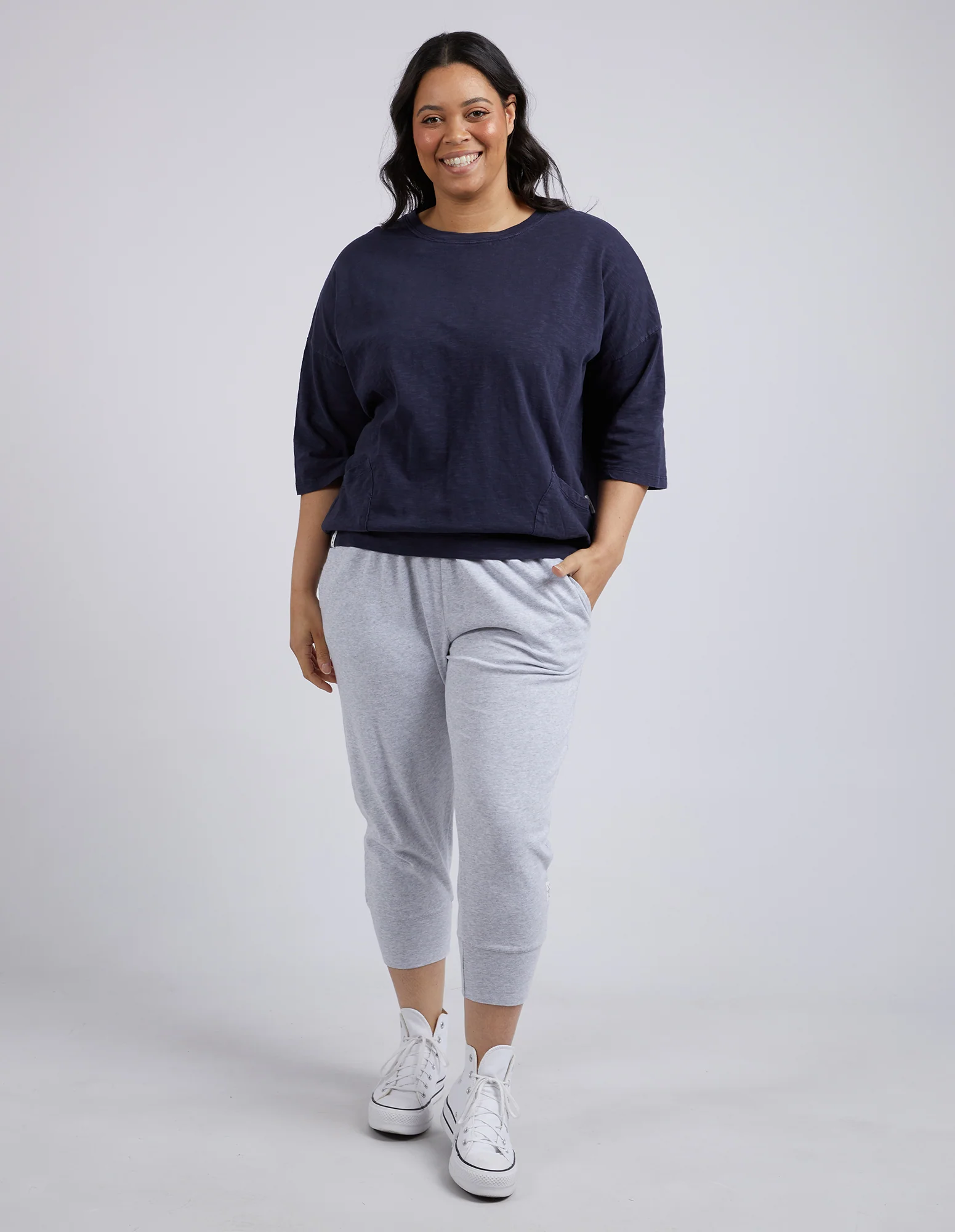 Mazie Sweat Navy - Image 7