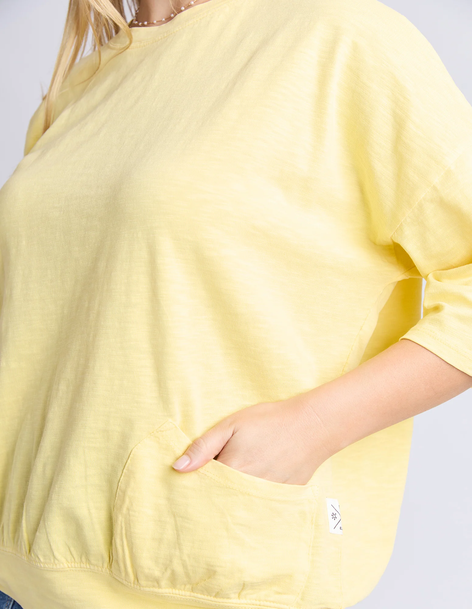 Mazie Sweat Pale Banana - Image 4