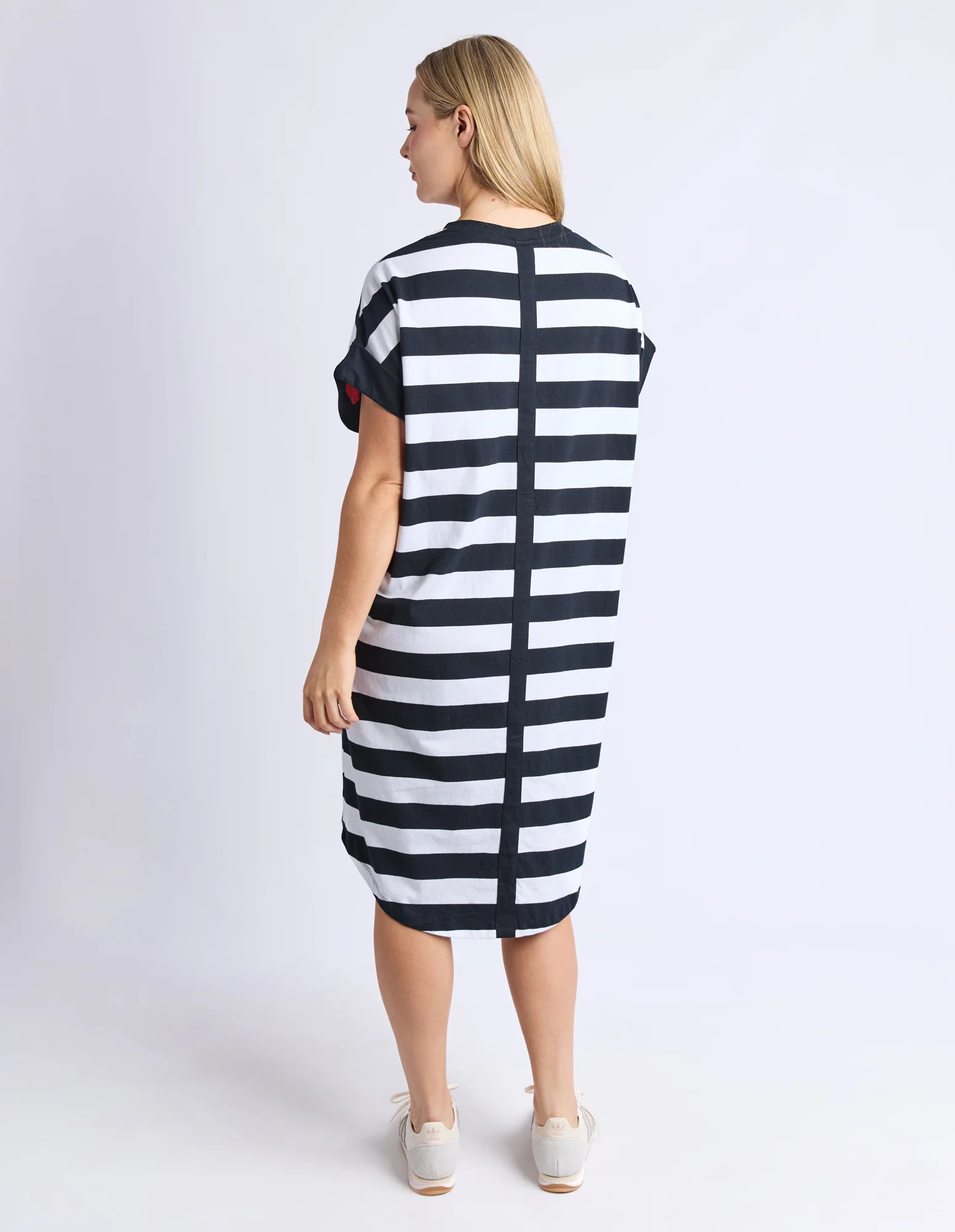 Mckinley Dress Black And White Stripe - Image 3