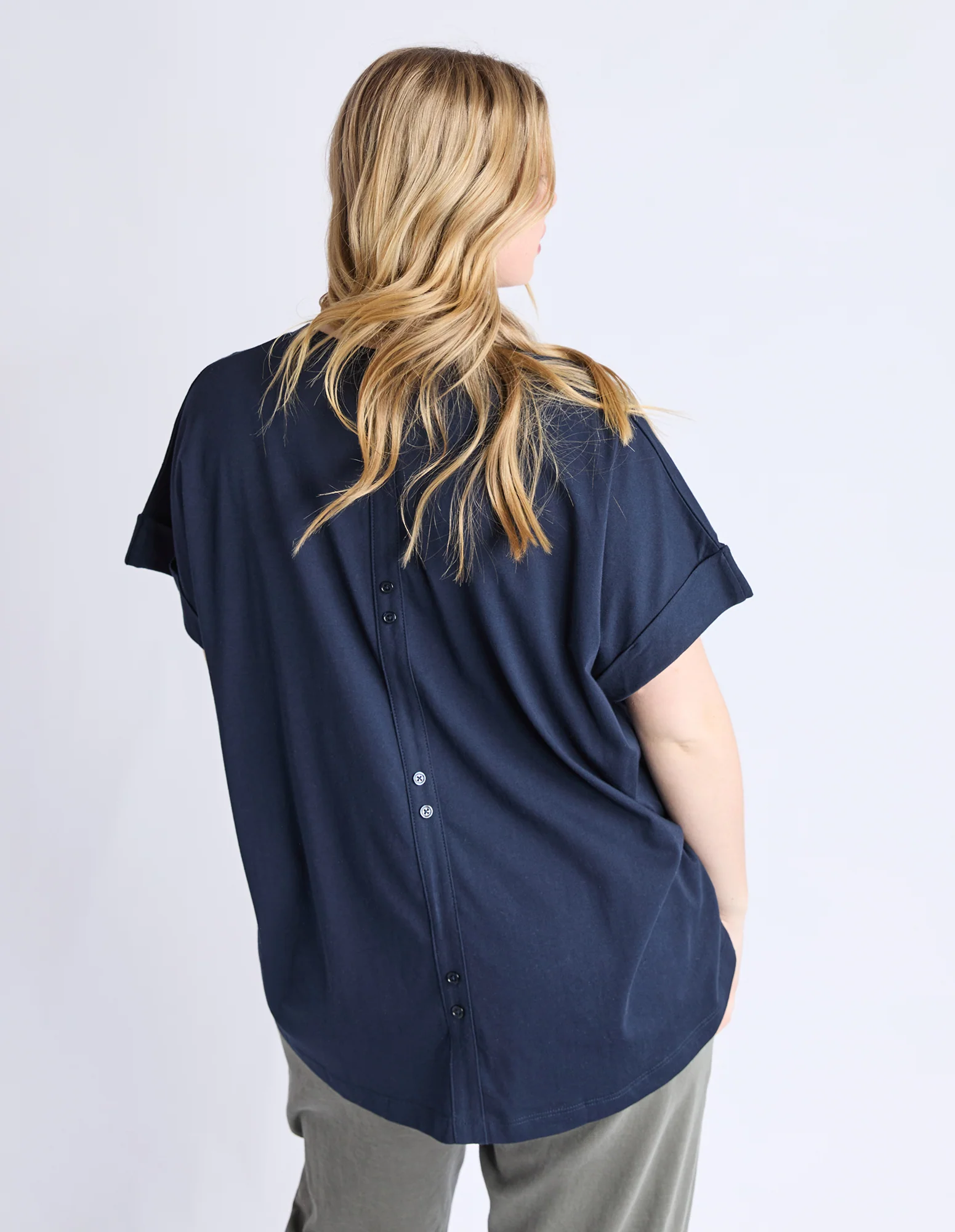Mckinley Tee Navy - Image 9