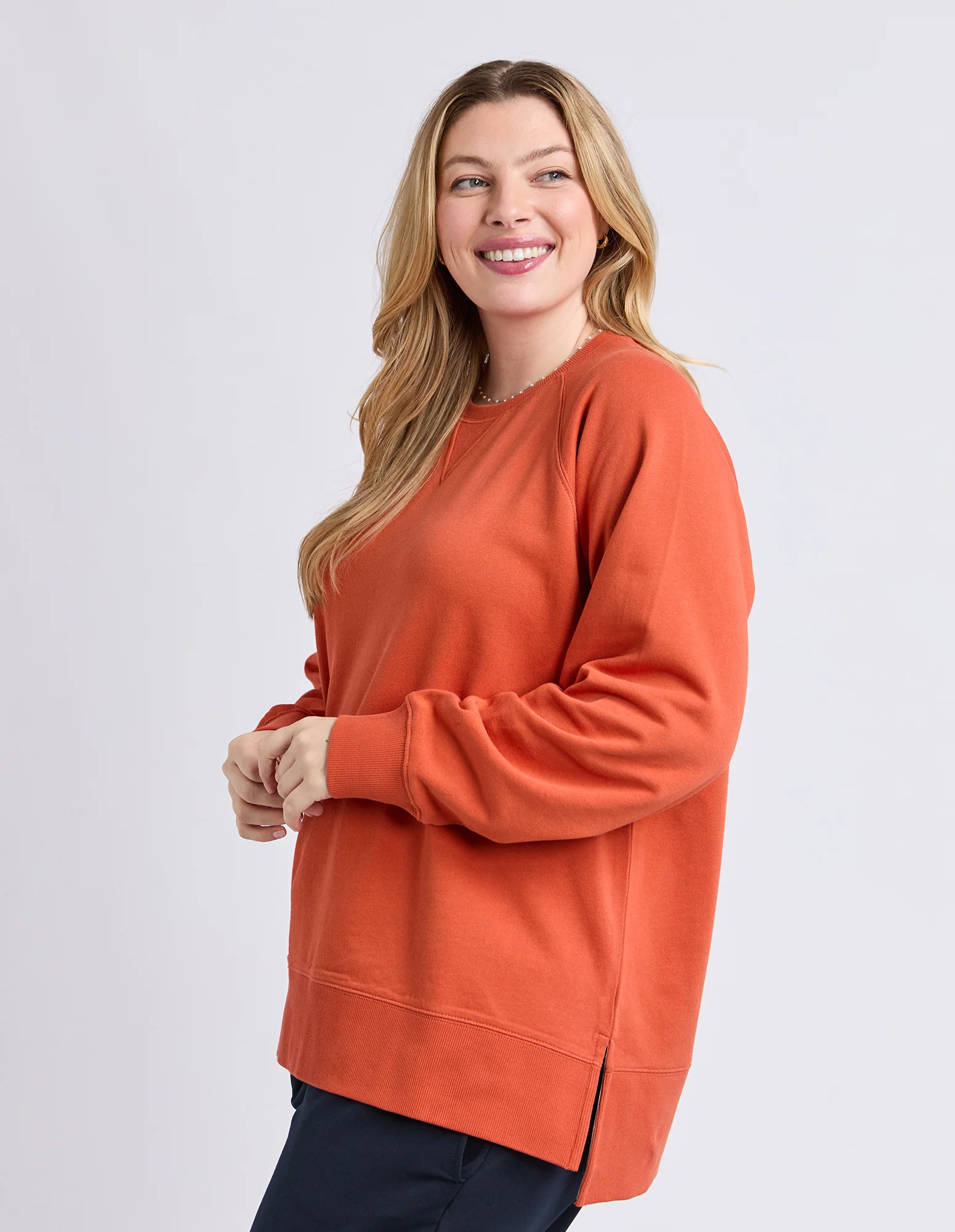 Melbourne Crew Burnt Orange - Image 4