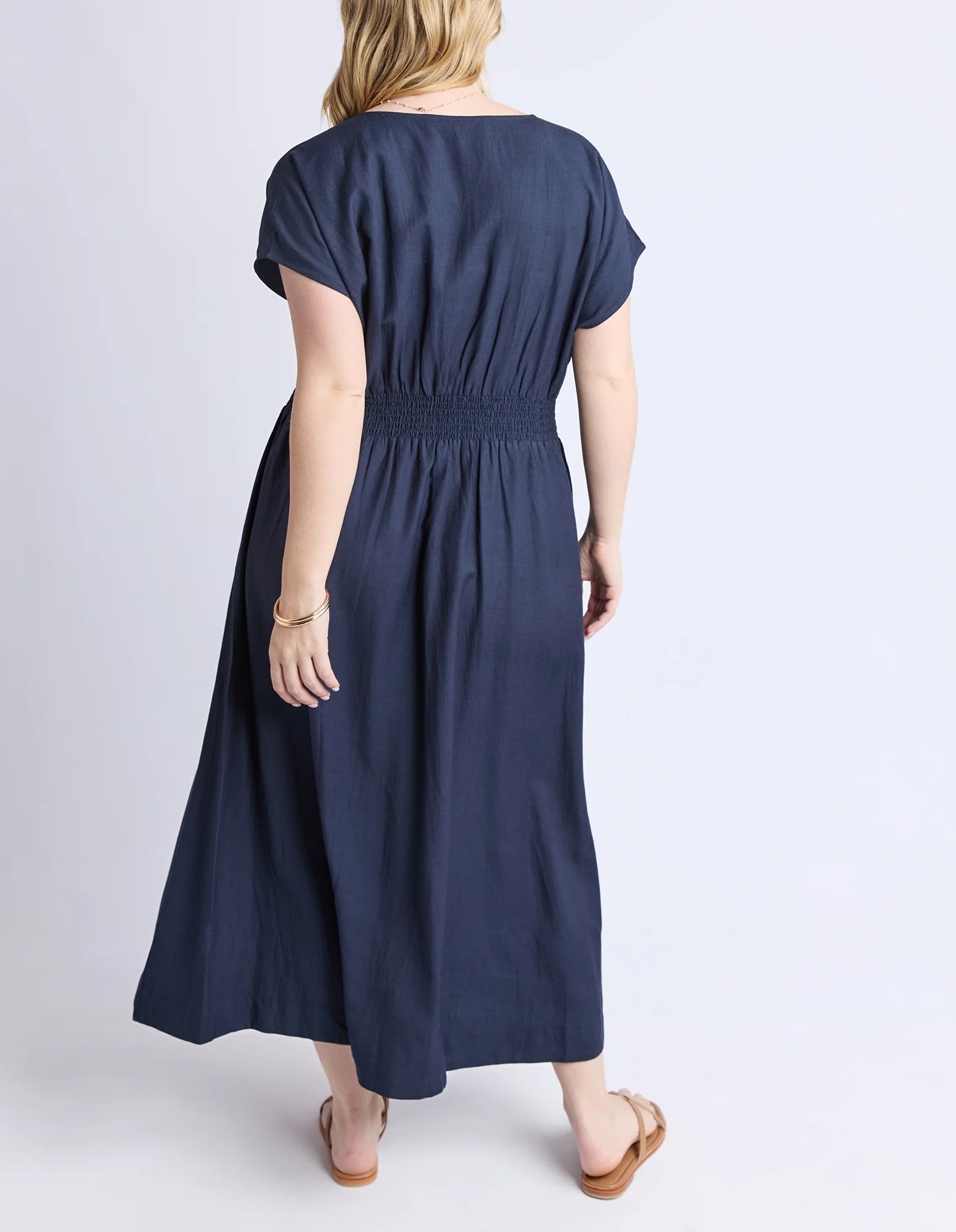 Misty Dress Navy - Image 4