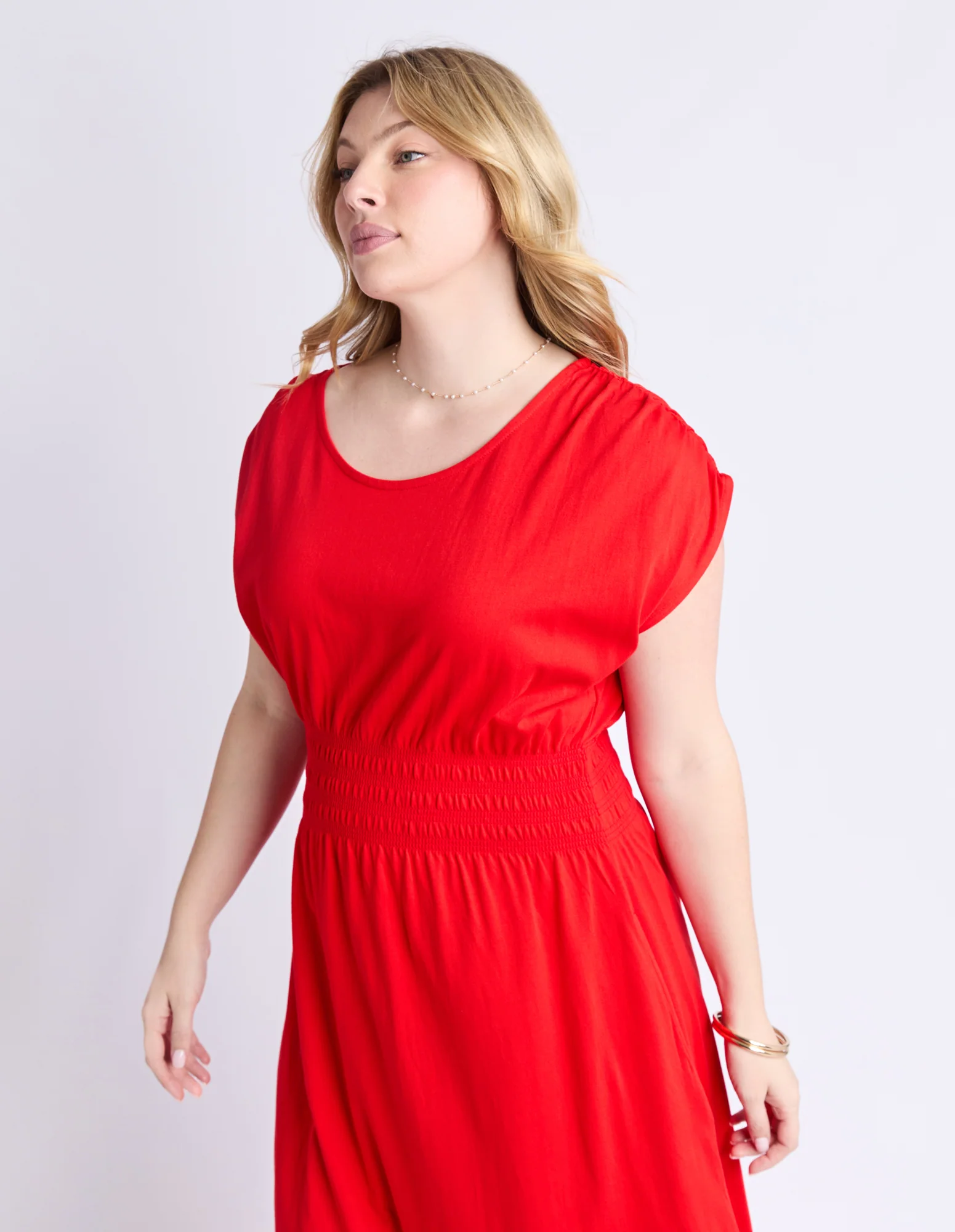 Nelle Midi Dress Poppy - Image 9