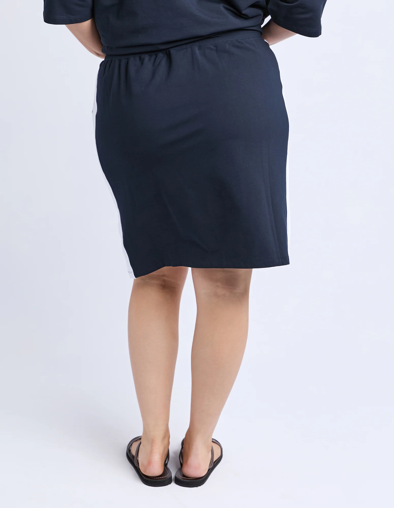 Nico Fleece Skirt Dark Sapphire - Image 8