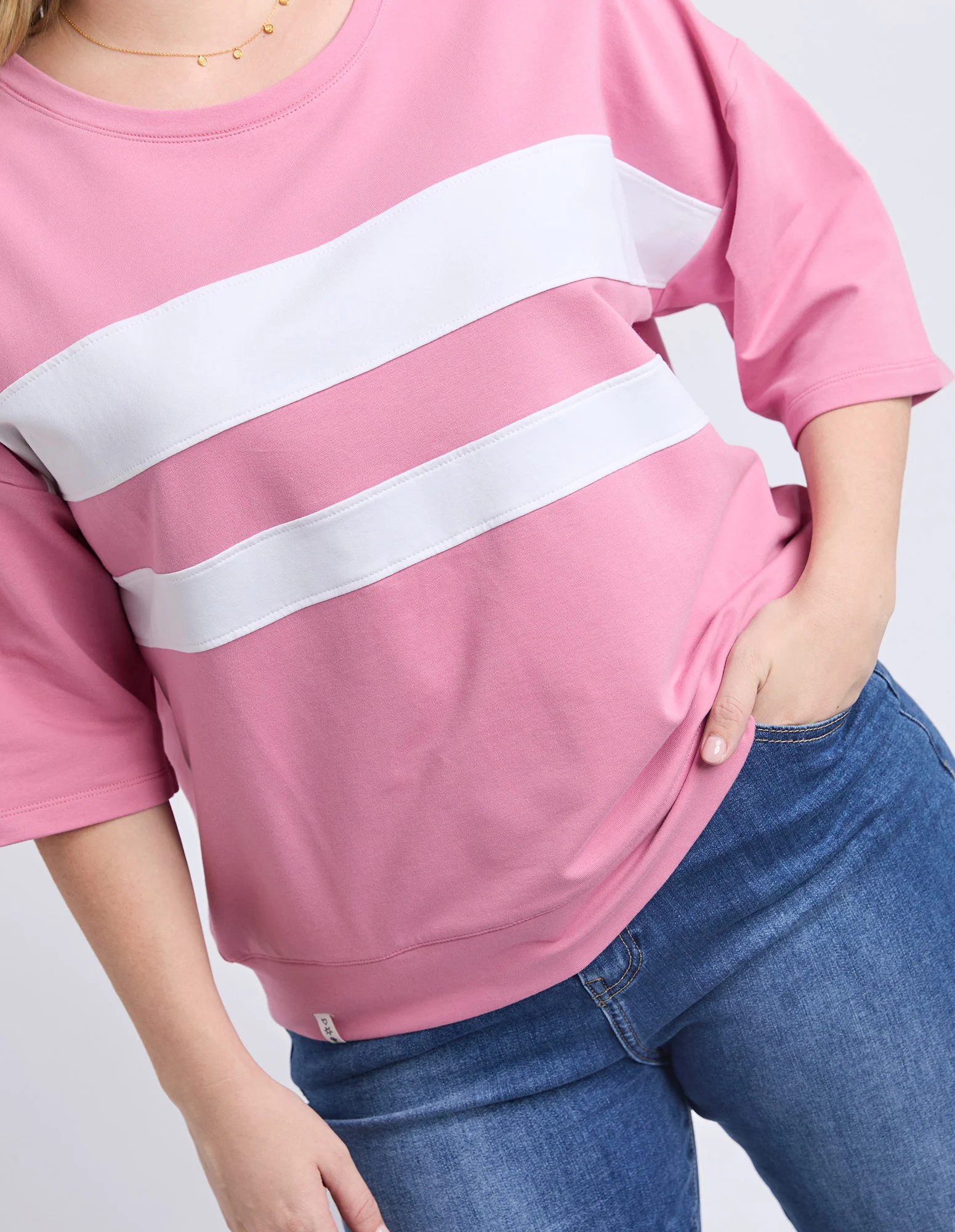 Nico Sweat Quartz Pink/White - Image 10