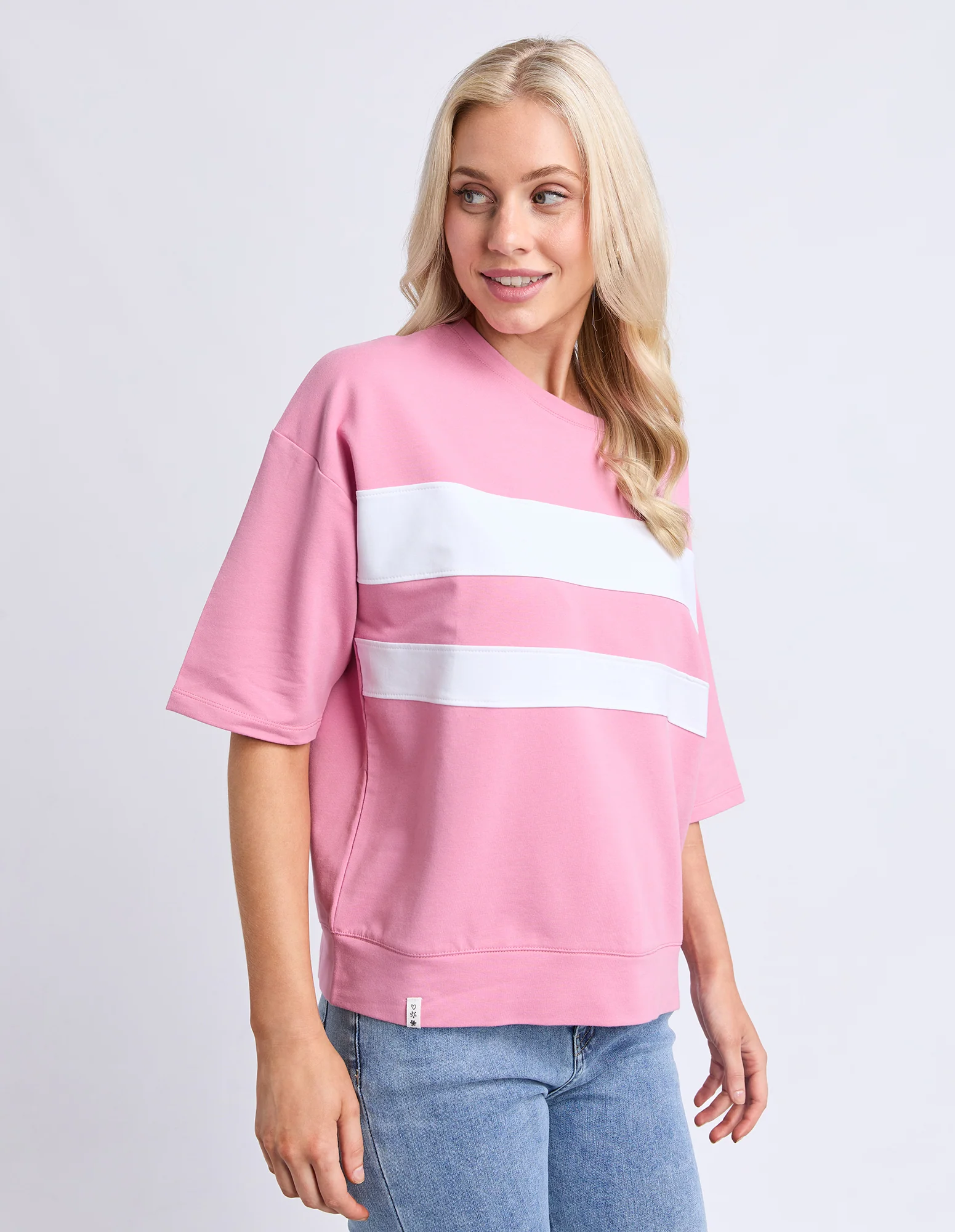 Nico Sweat Quartz Pink/White - Image 7