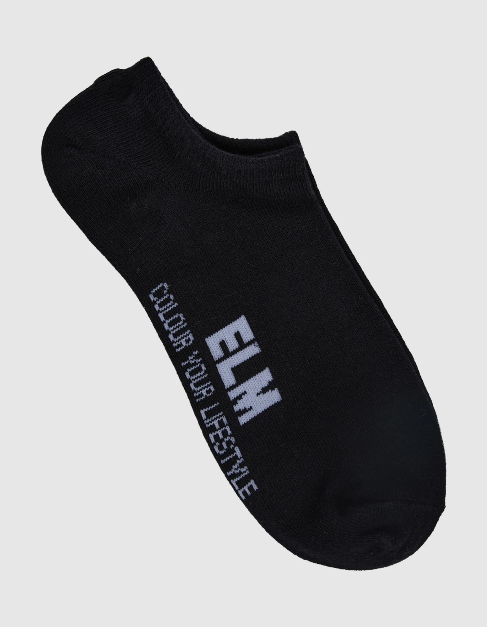 No Show Socks 3 Pack Black - Image 2