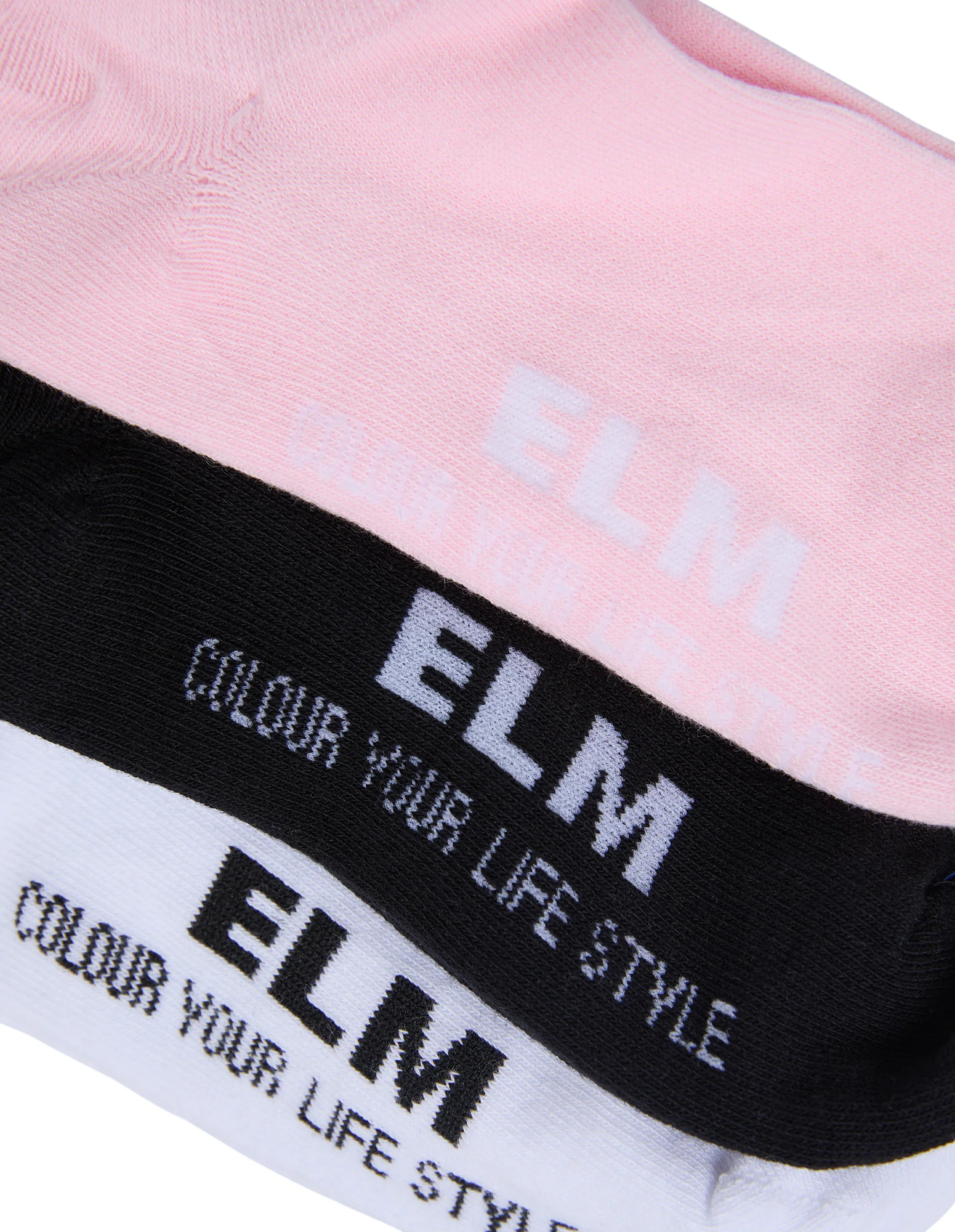 3 Pack Elm No Show Socks - Image 5