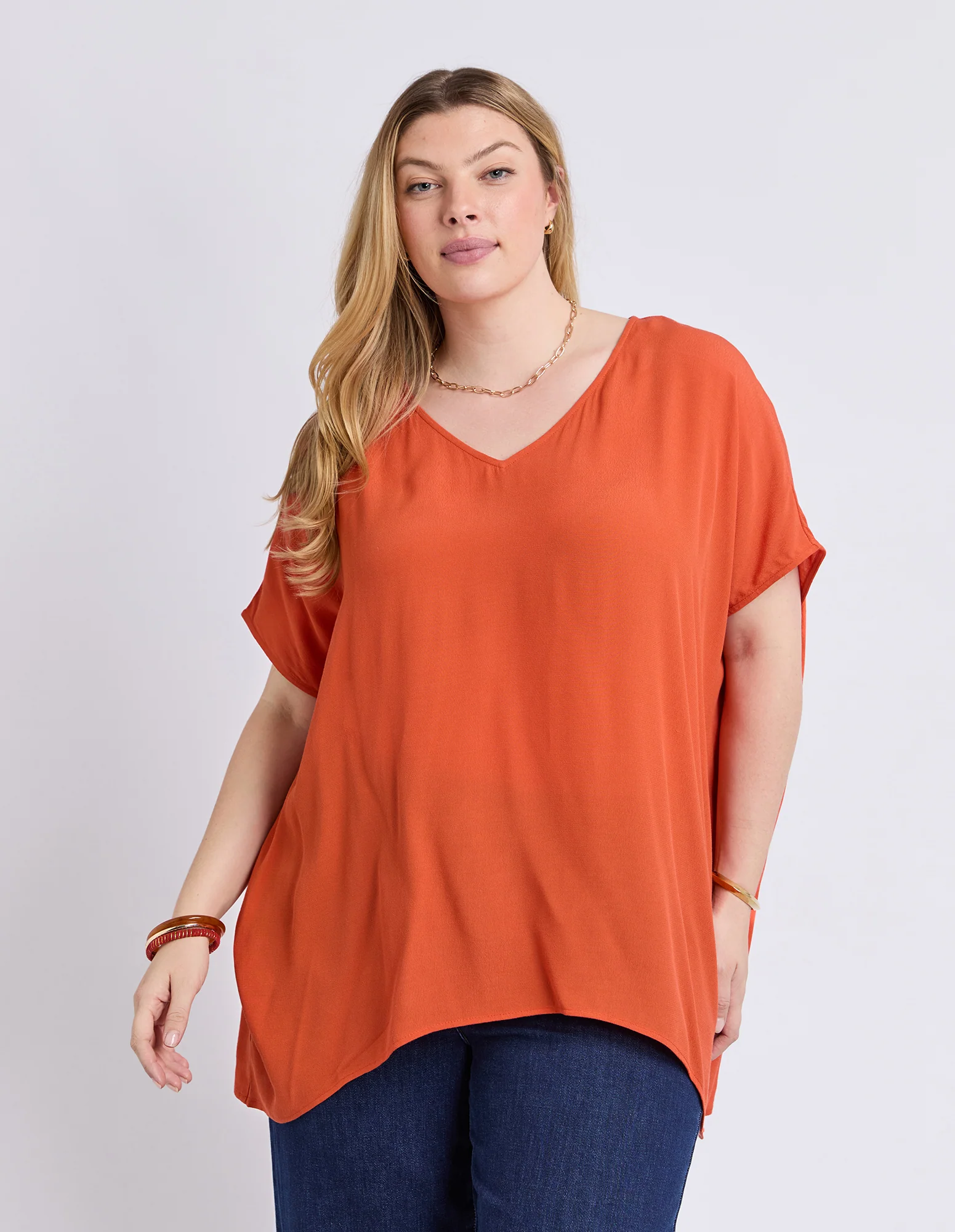 Noosa Top Orange - Image 2