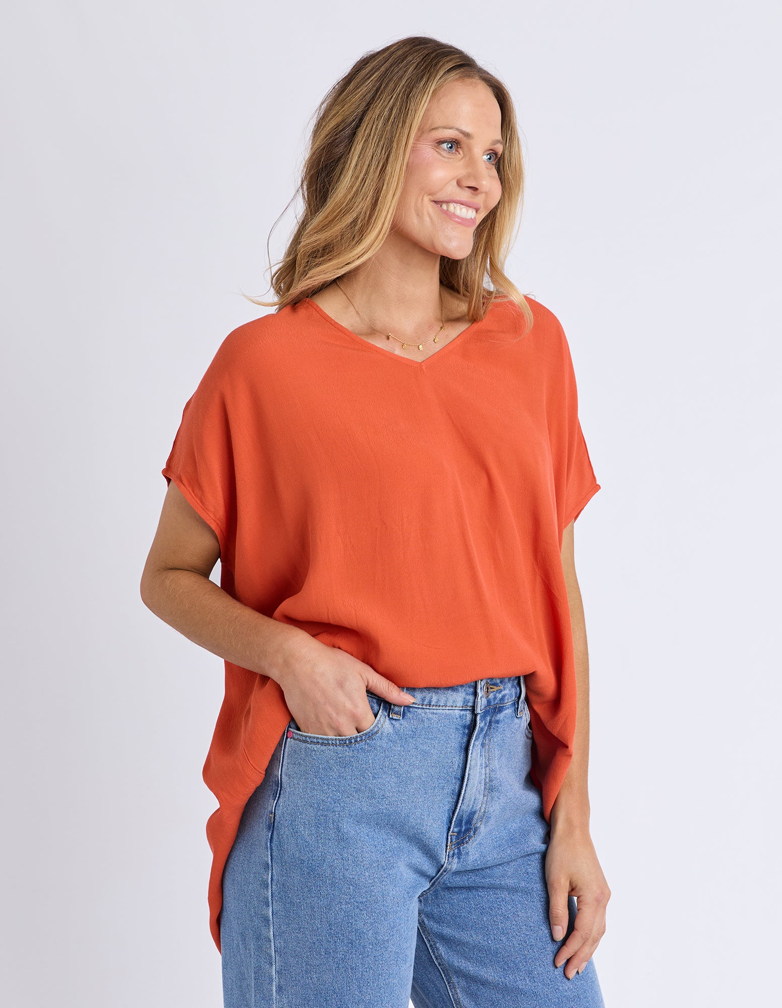 Noosa Top Orange - Image 5