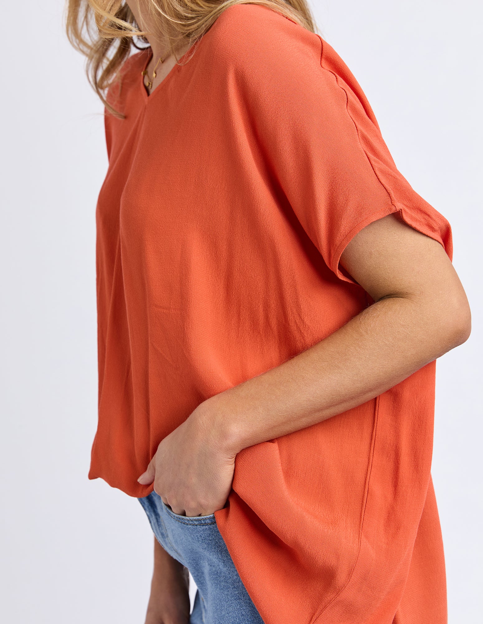 Noosa Top Orange - Image 6
