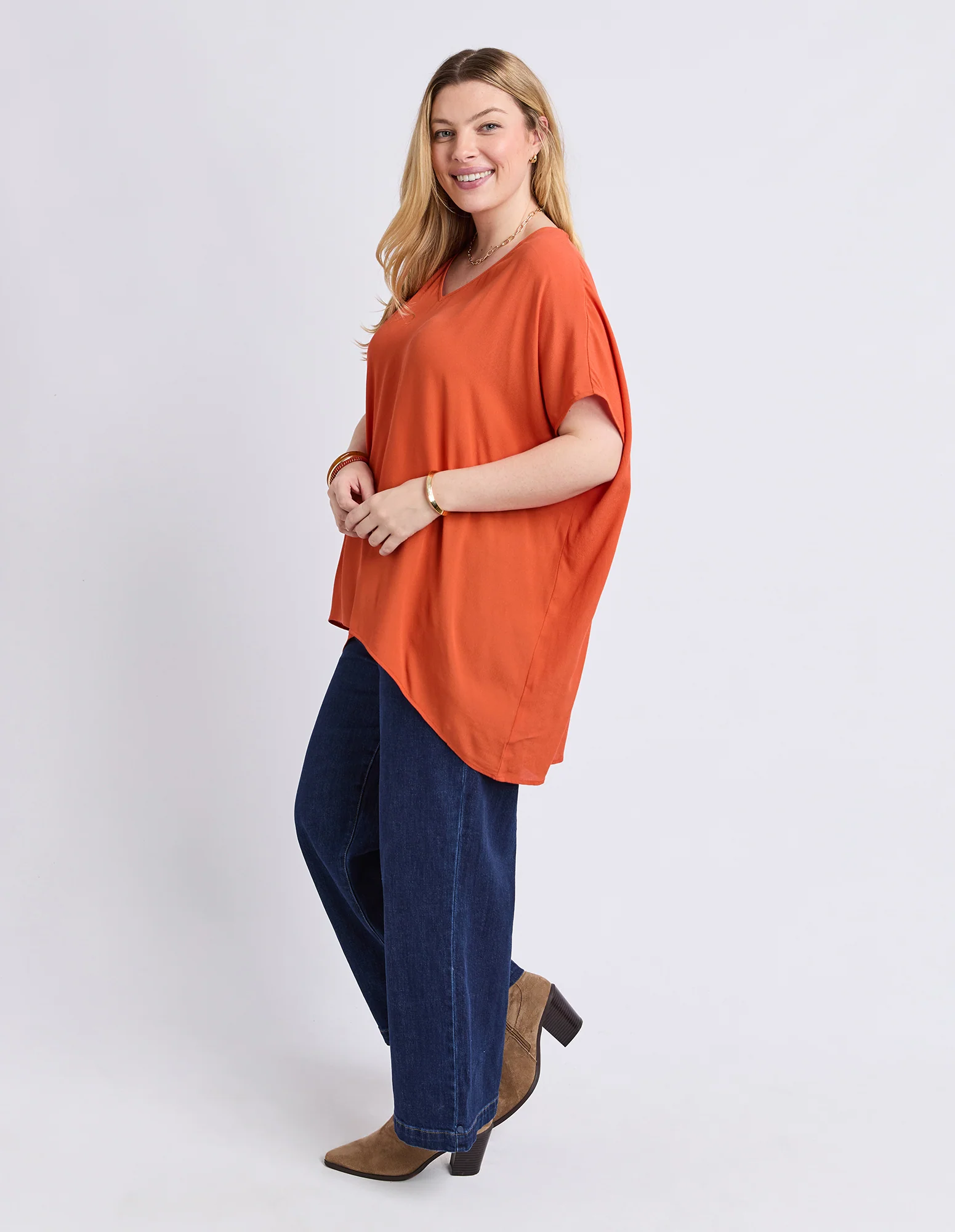 Noosa Top Orange - Image 8