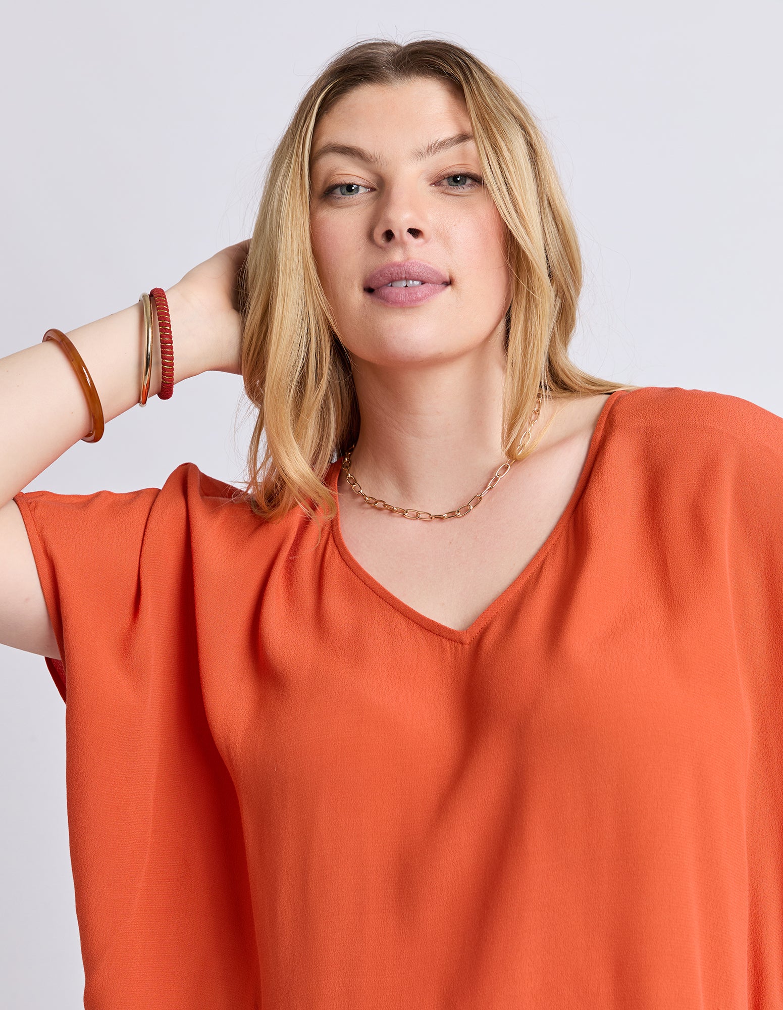 Noosa Top Orange - Image 9