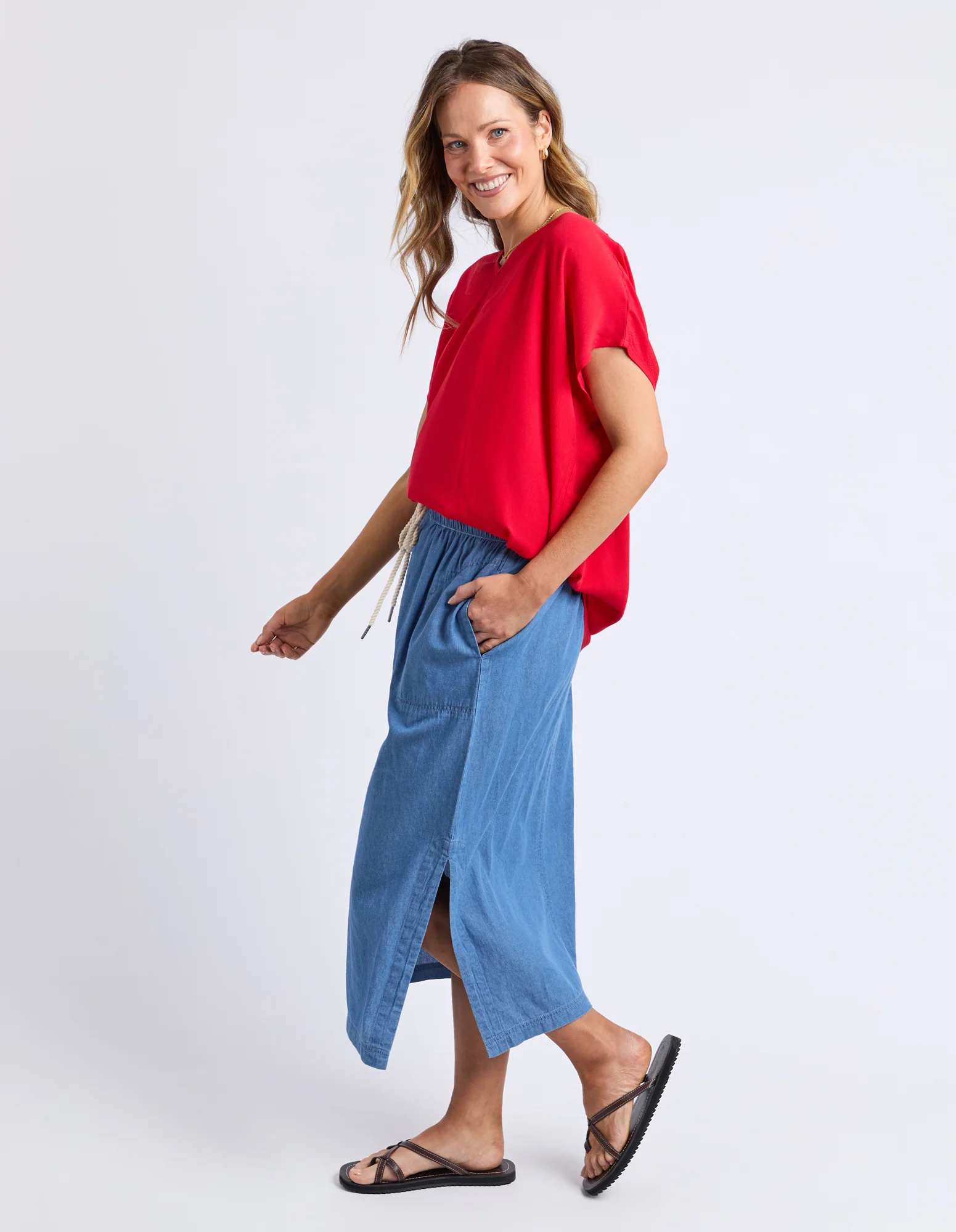 Noosa Top Poppy - Image 6
