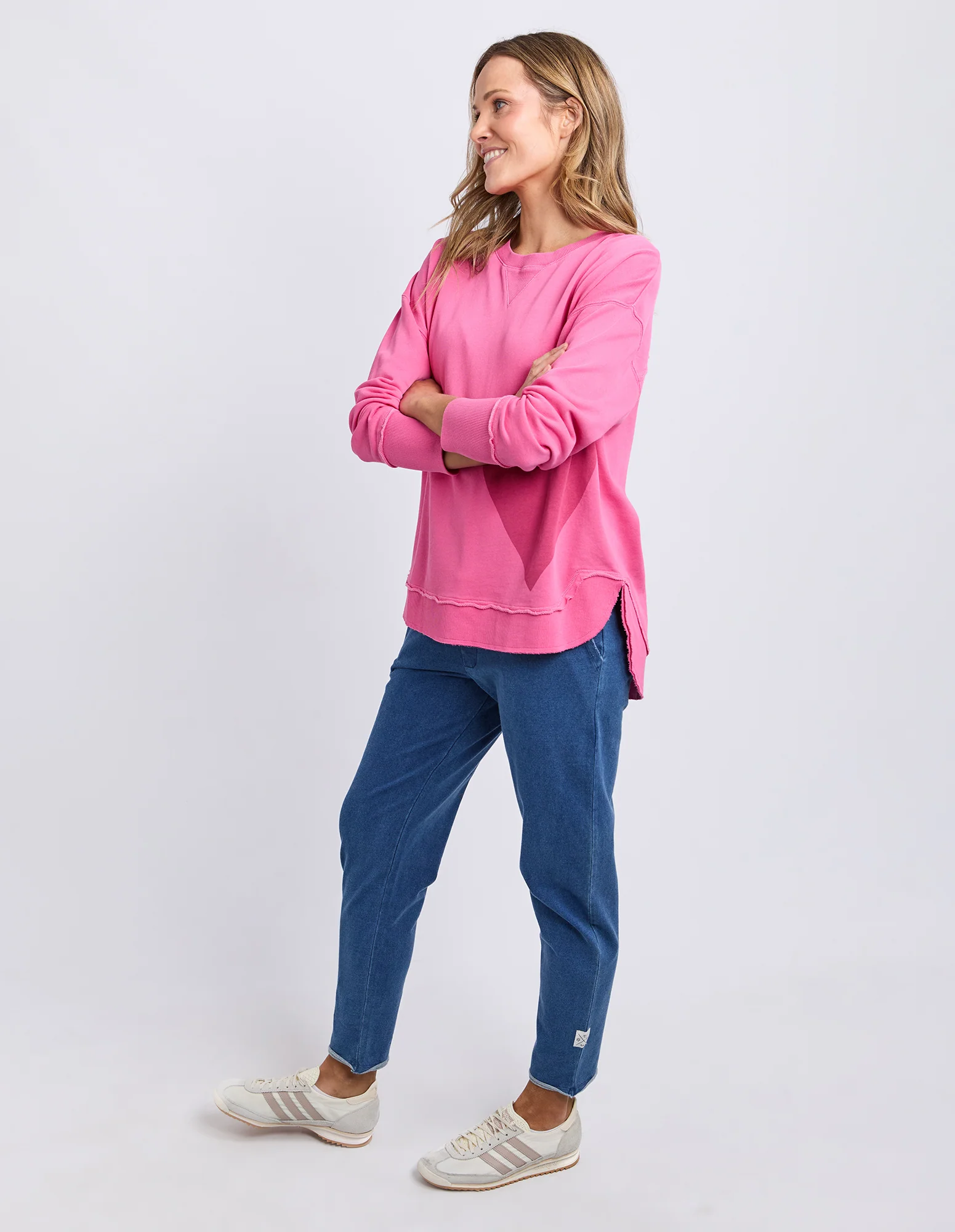 One Heart Crew Hot Pink - Image 11