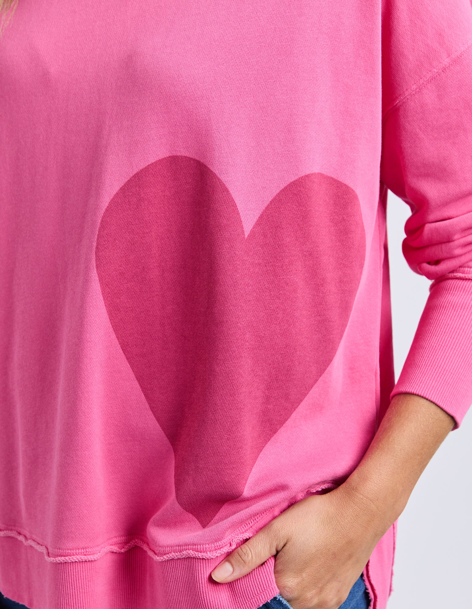 One Heart Crew Hot Pink - Image 9