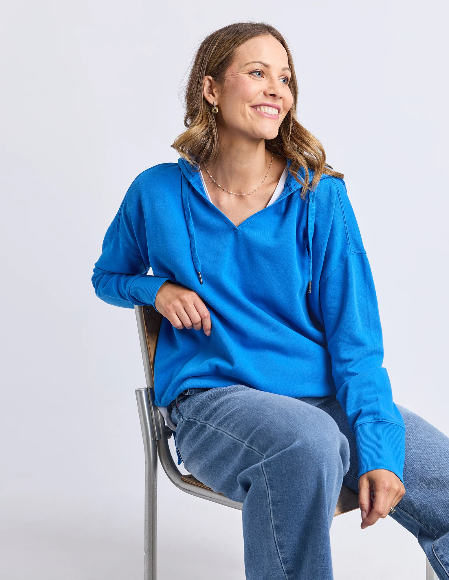 Paris Hoodie Royal Blue - Image 7