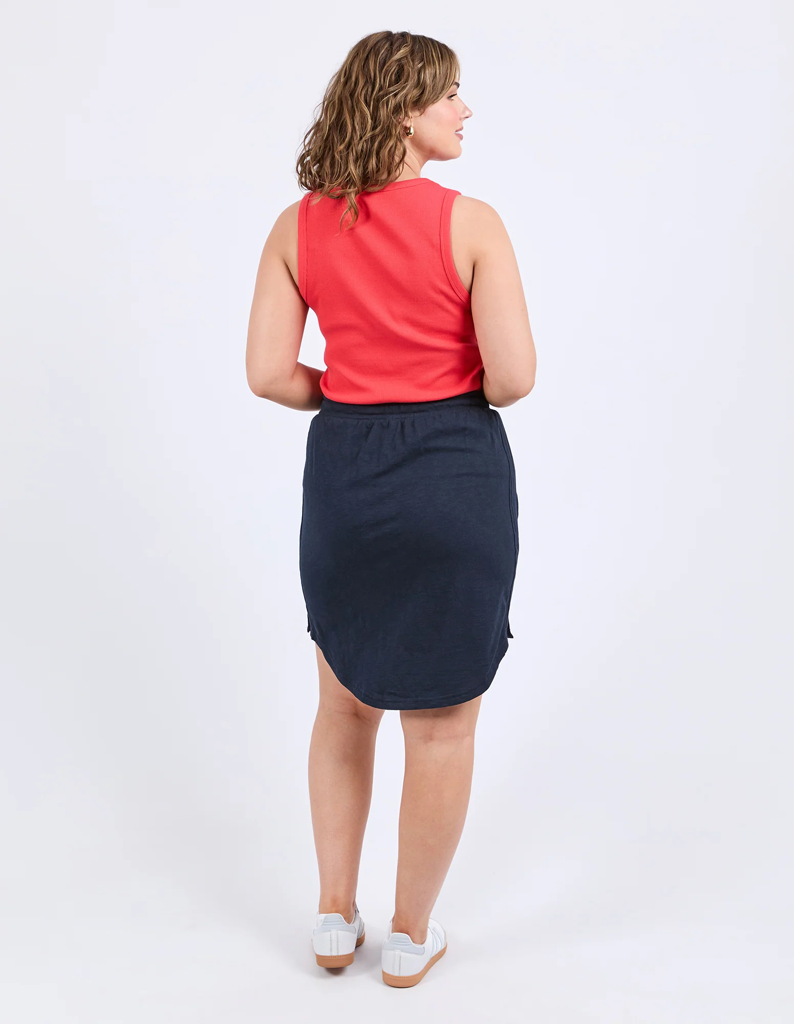 Pia Skirt Dark Sapphire - Image 3