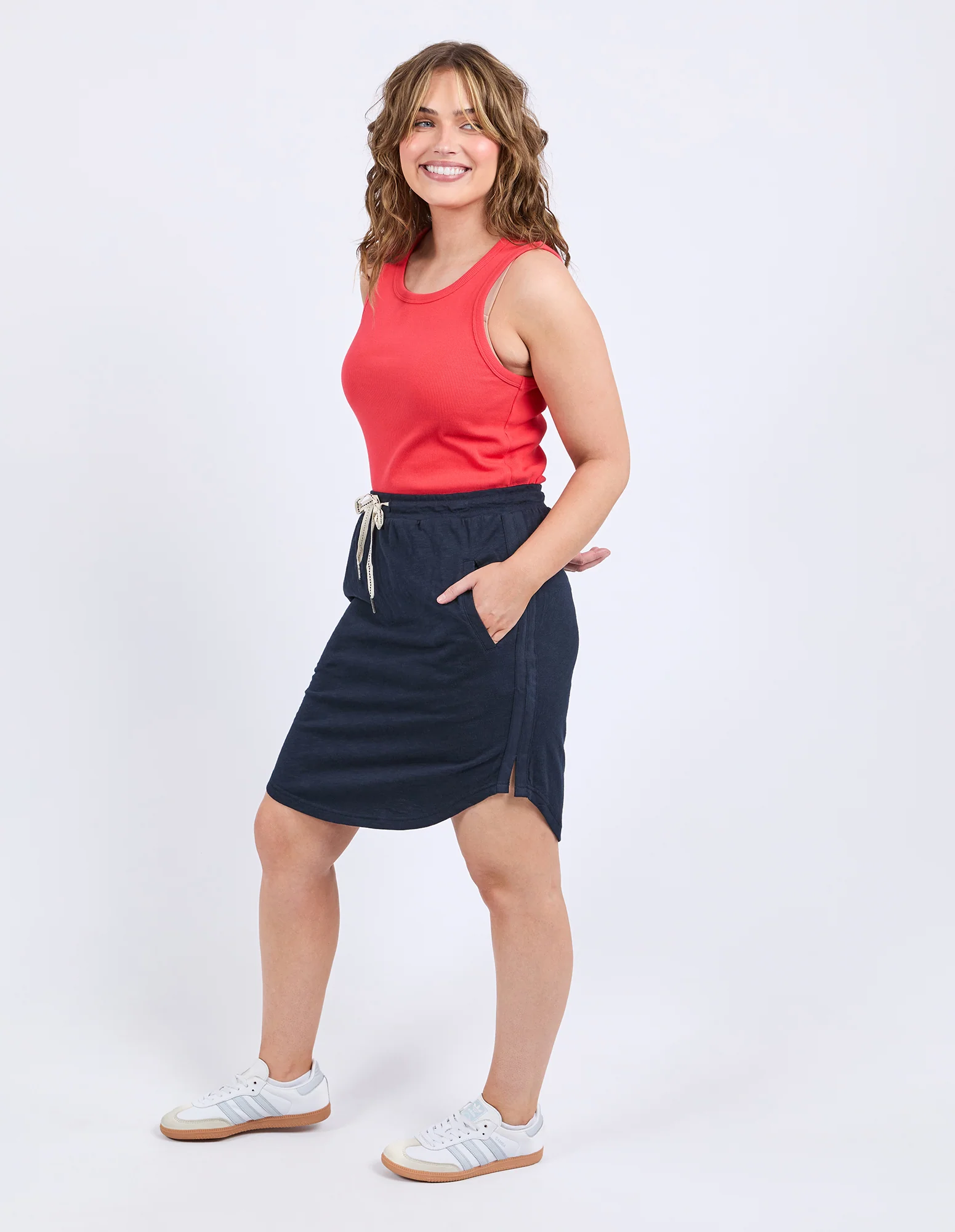 Pia Skirt Dark Sapphire - Image 6