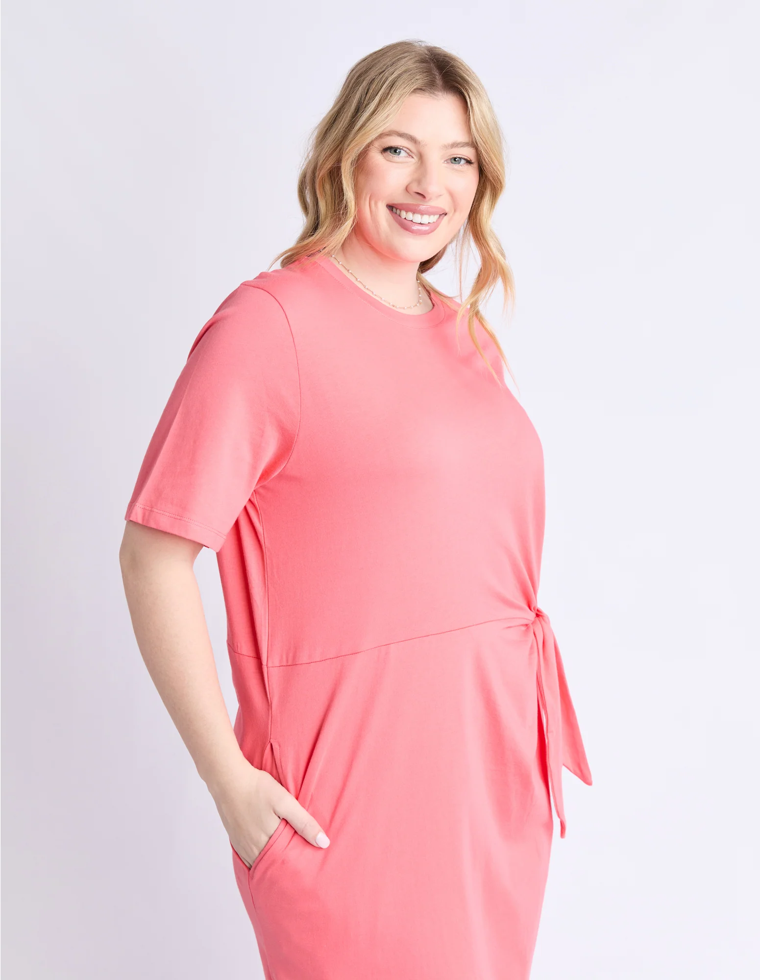 Picnic Dress Sugar Coral - Image 11