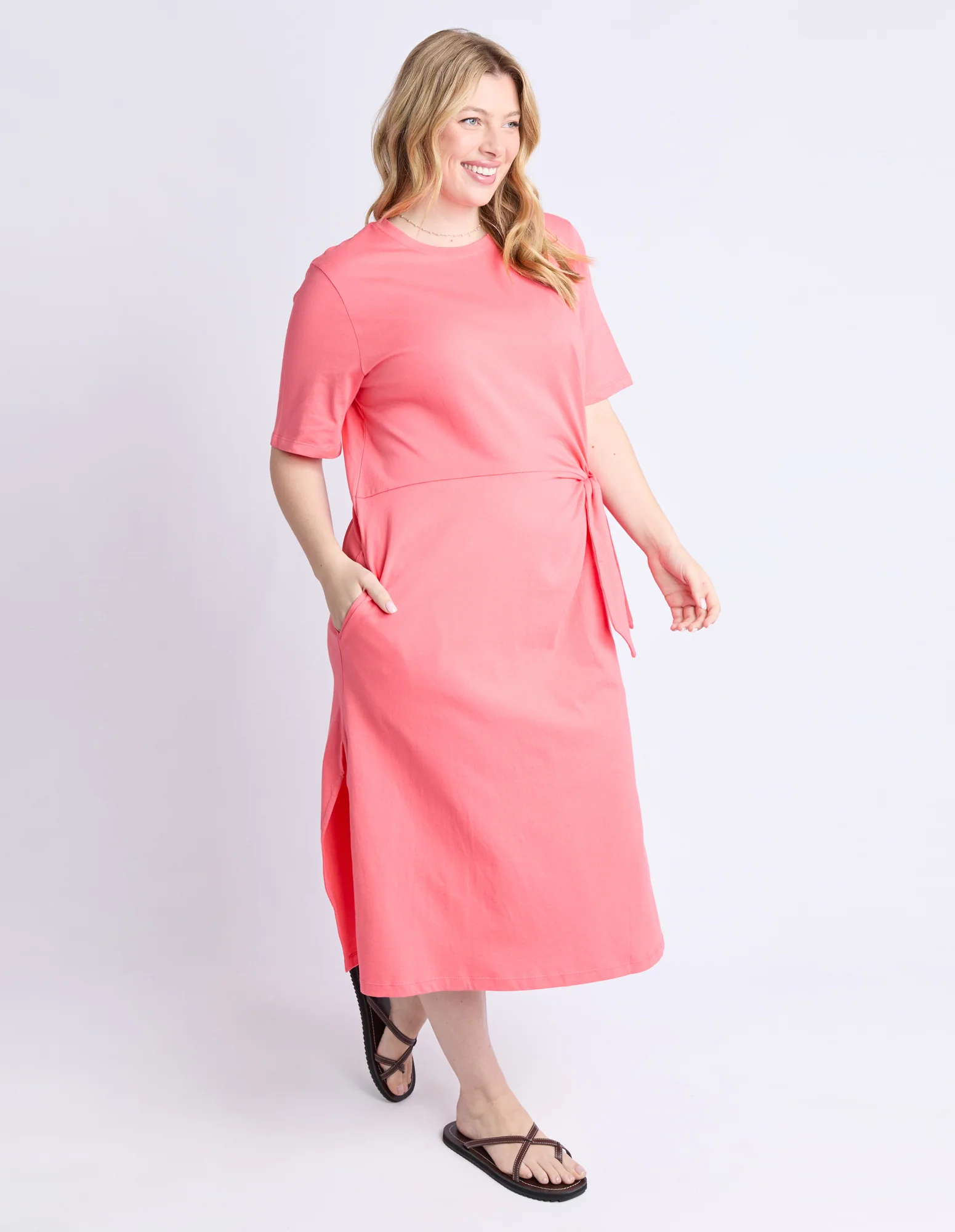 Picnic Dress Sugar Coral - Image 13