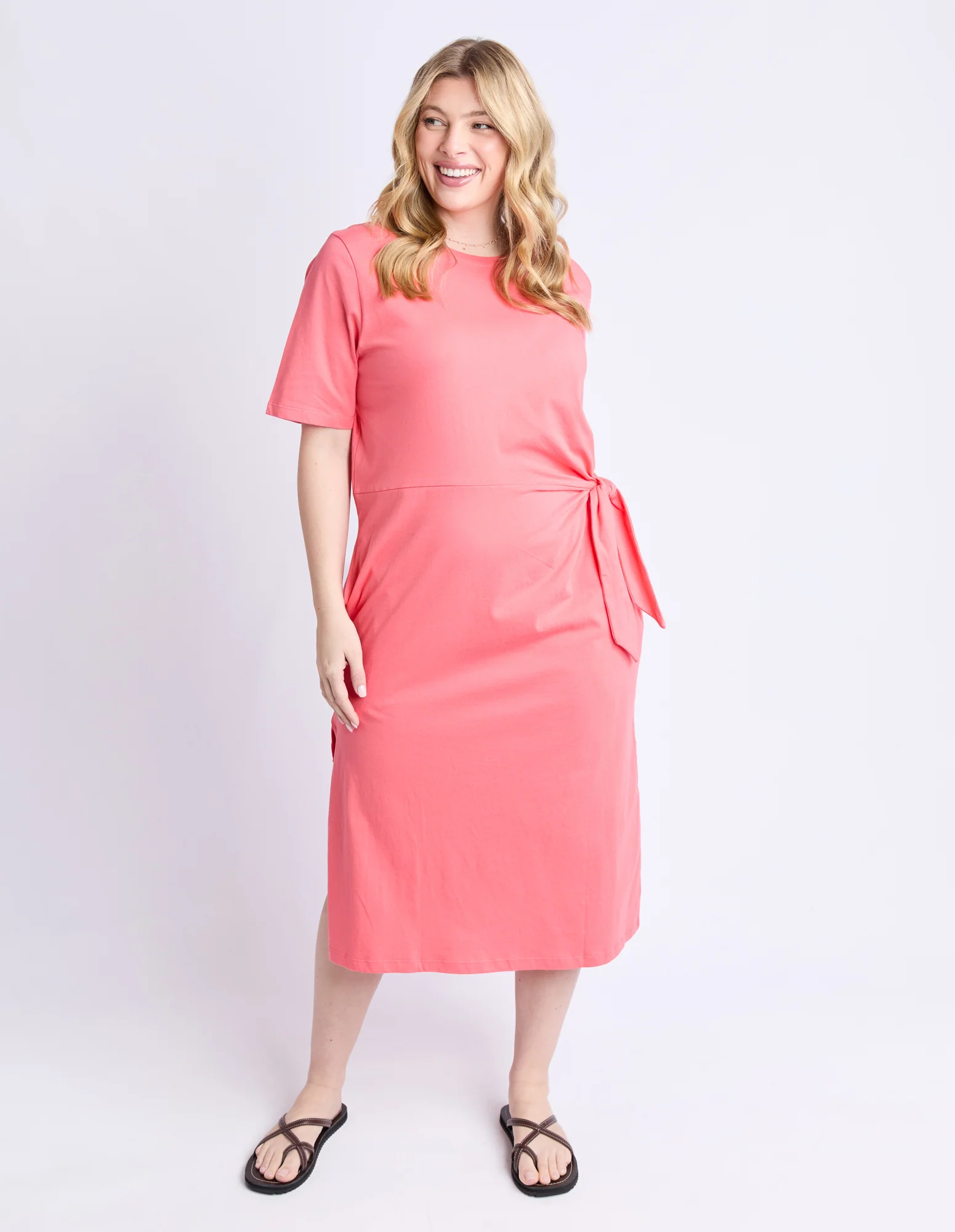 Picnic Dress Sugar Coral - Image 8