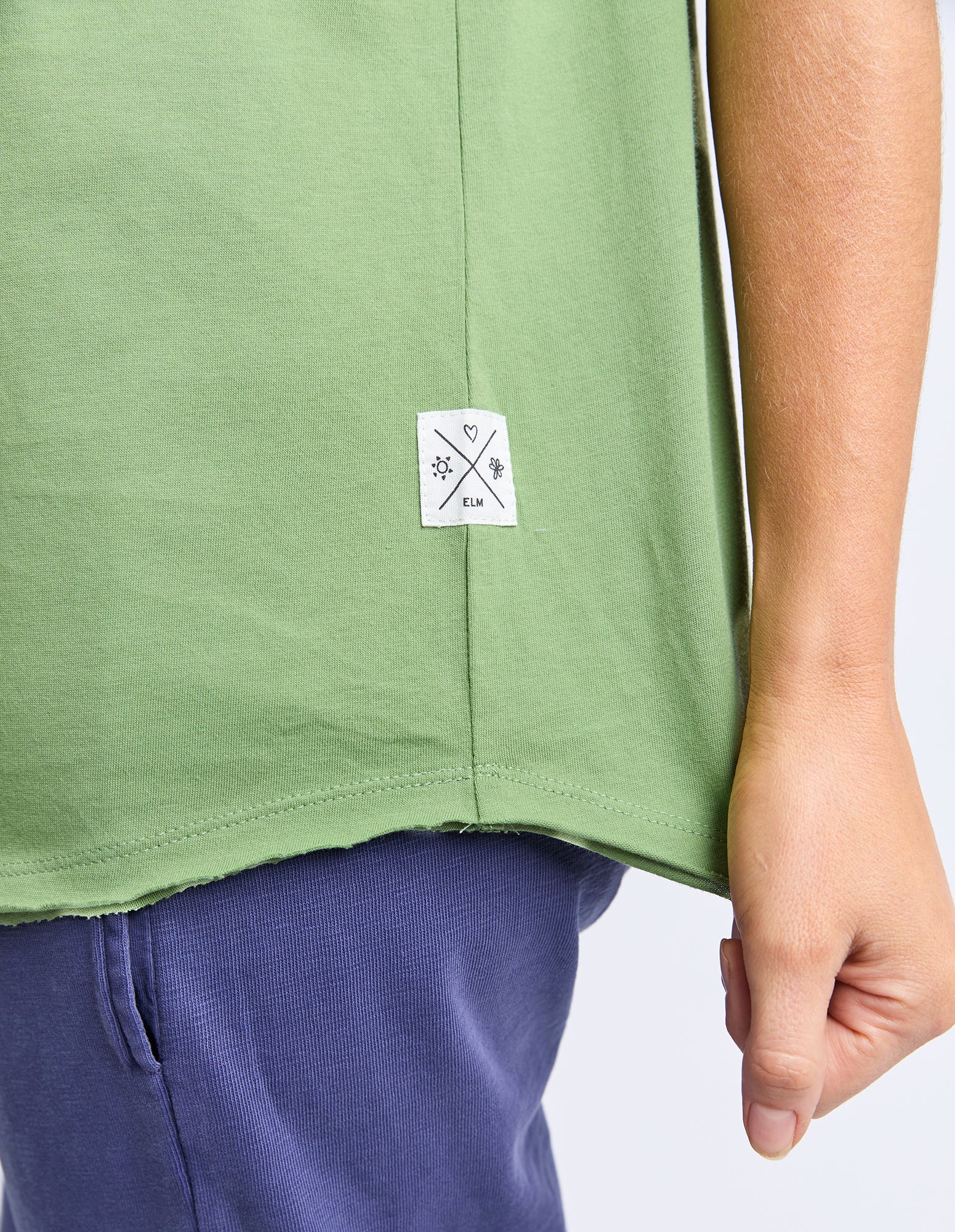 Pima Vee Tee Forest Green - Image 5