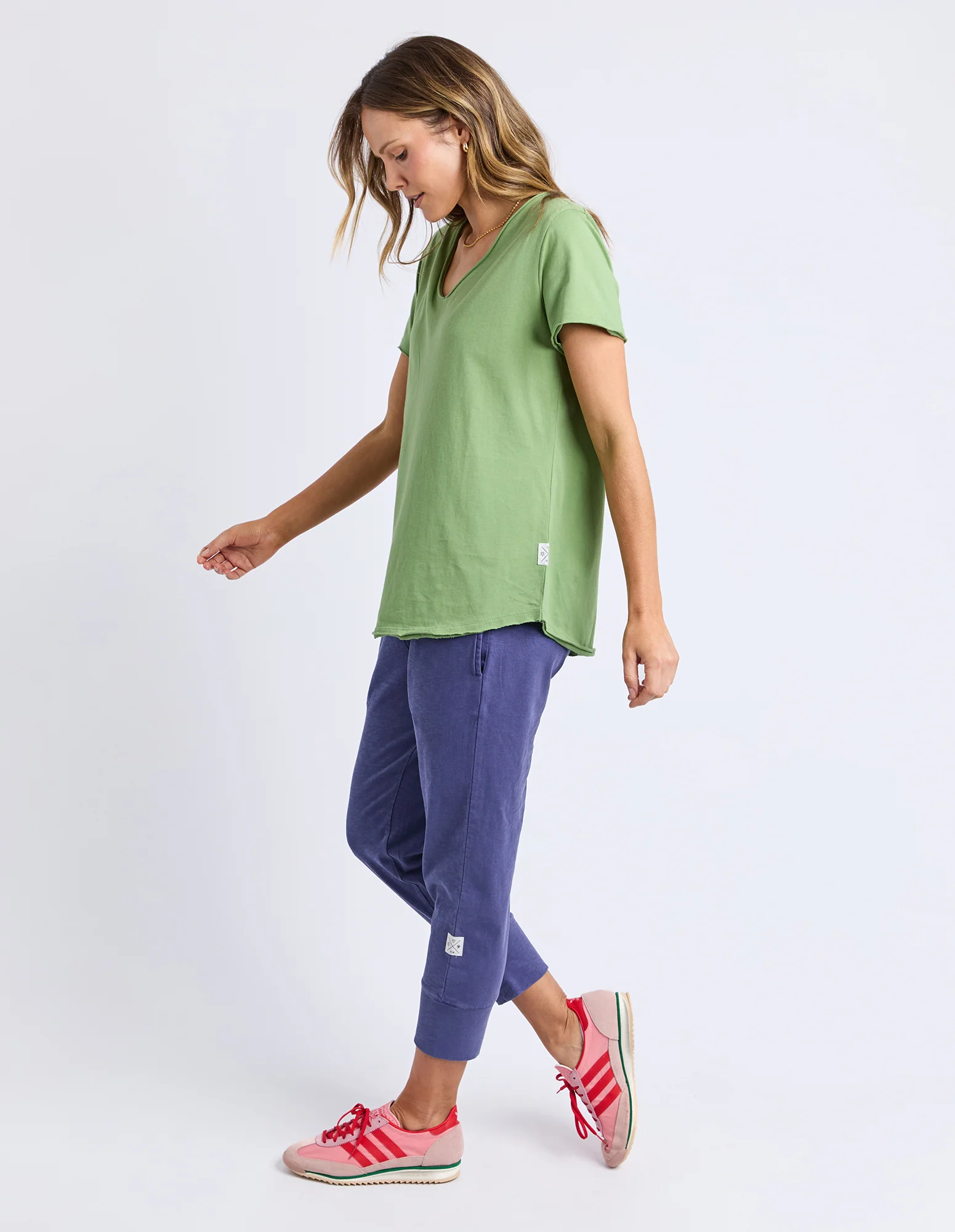 Pima Vee Tee Forest Green - Image 6