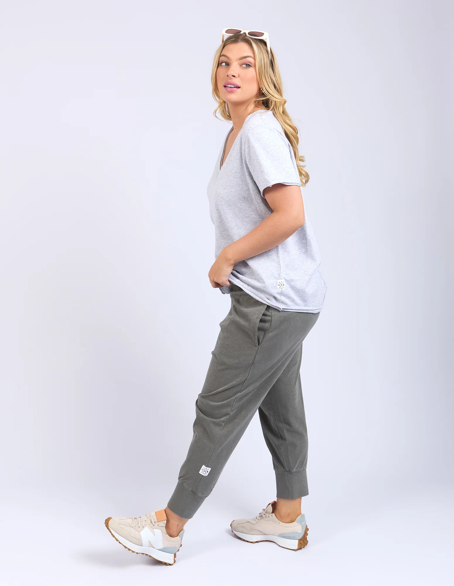 Pima Vee Tee Grey Marle - Image 11