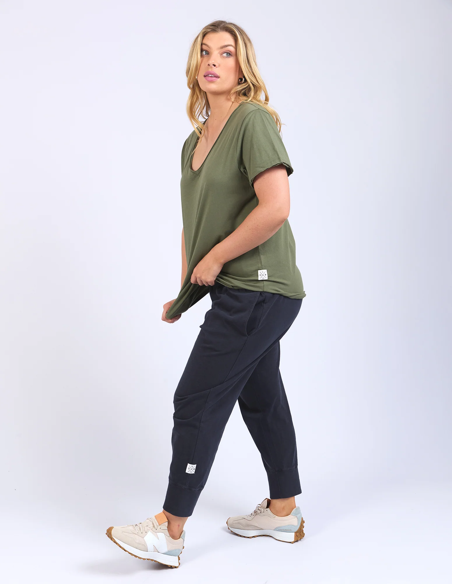 Pima Vee Tee Khaki - Image 12