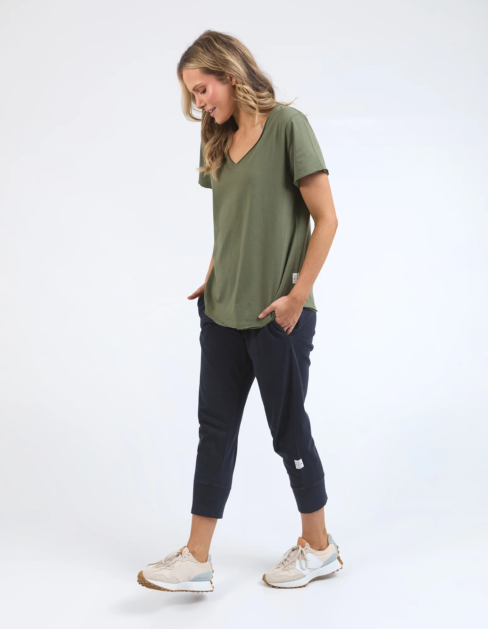 Pima Vee Tee Khaki - Image 6
