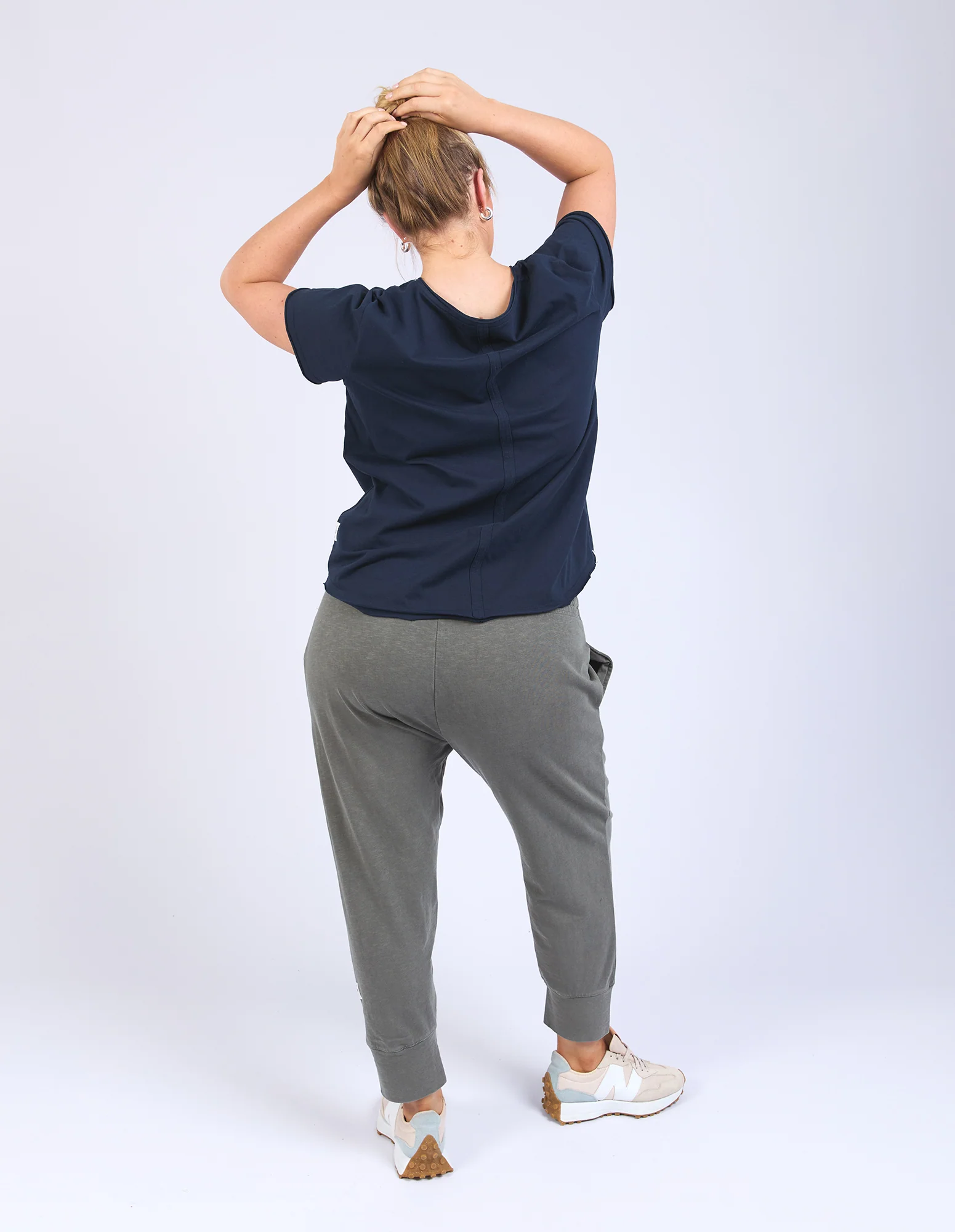 Pima Vee Tee Navy - Image 9