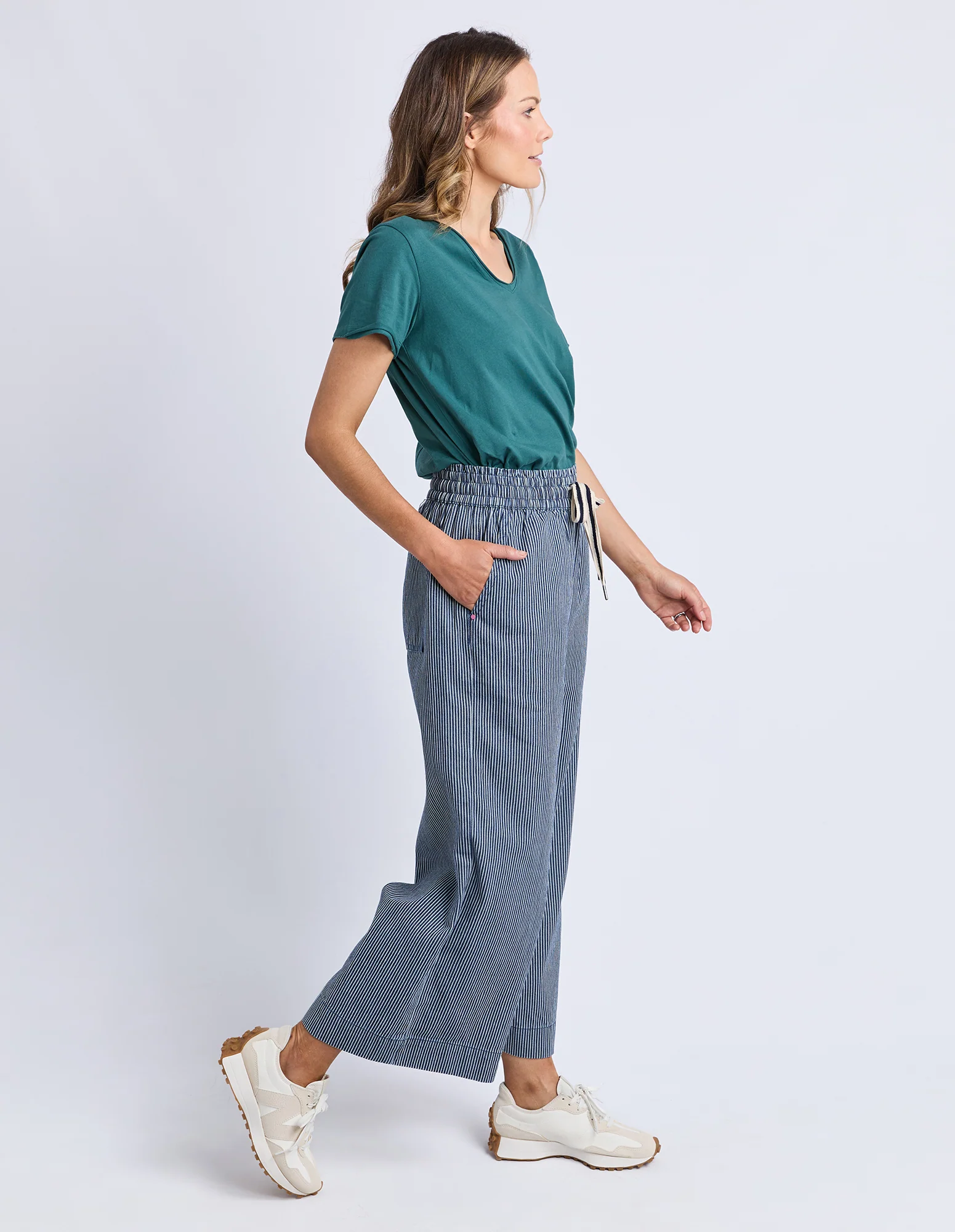Pima Vee Tee Teal - Image 6