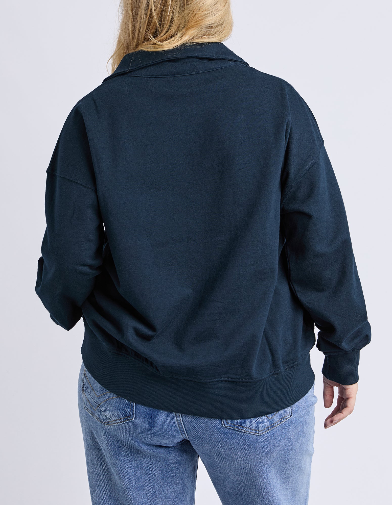 Real Love 1/4 Zip Stripe/Navy Body - Image 7