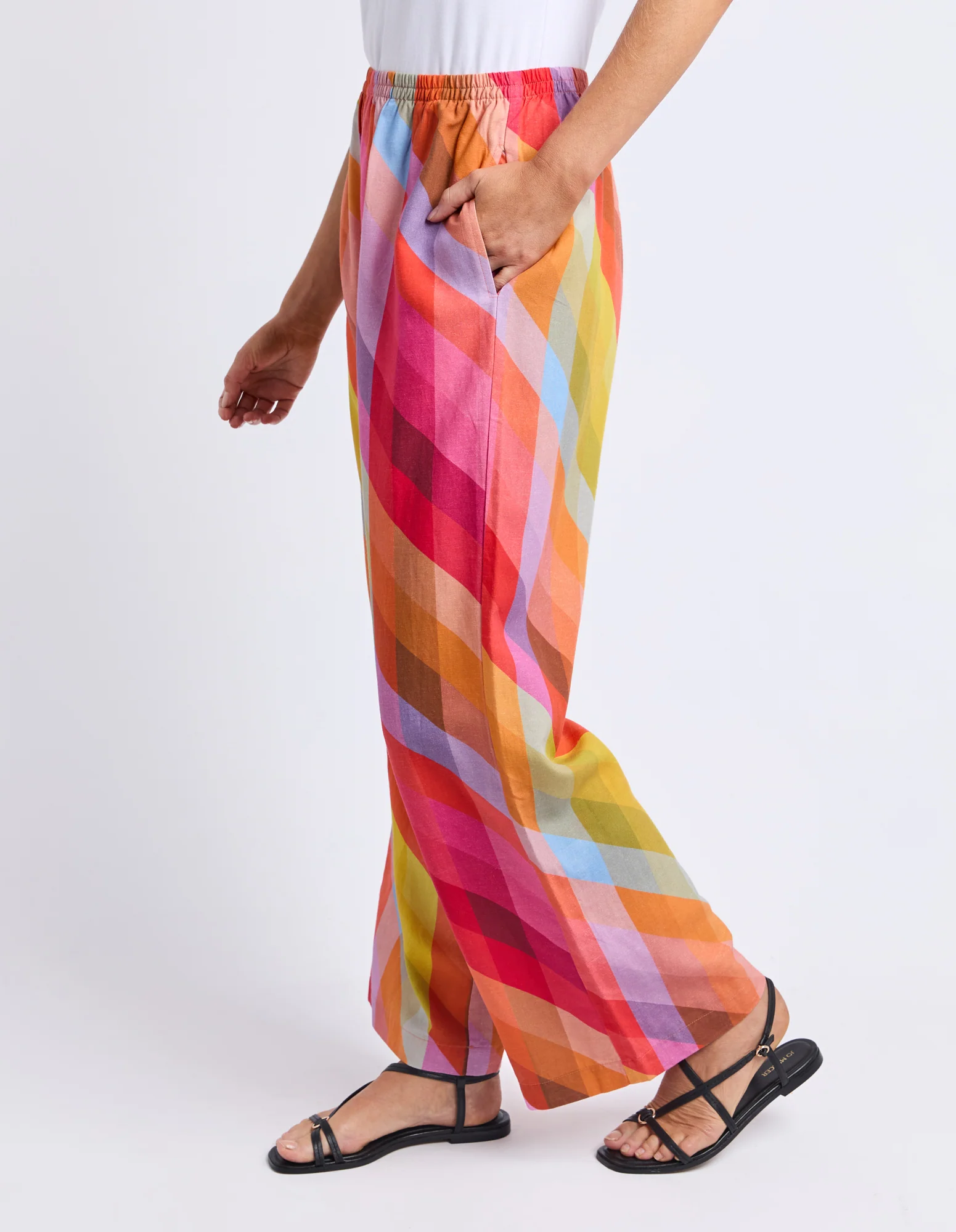 Rena Pant Rena Striped Print - Image 10