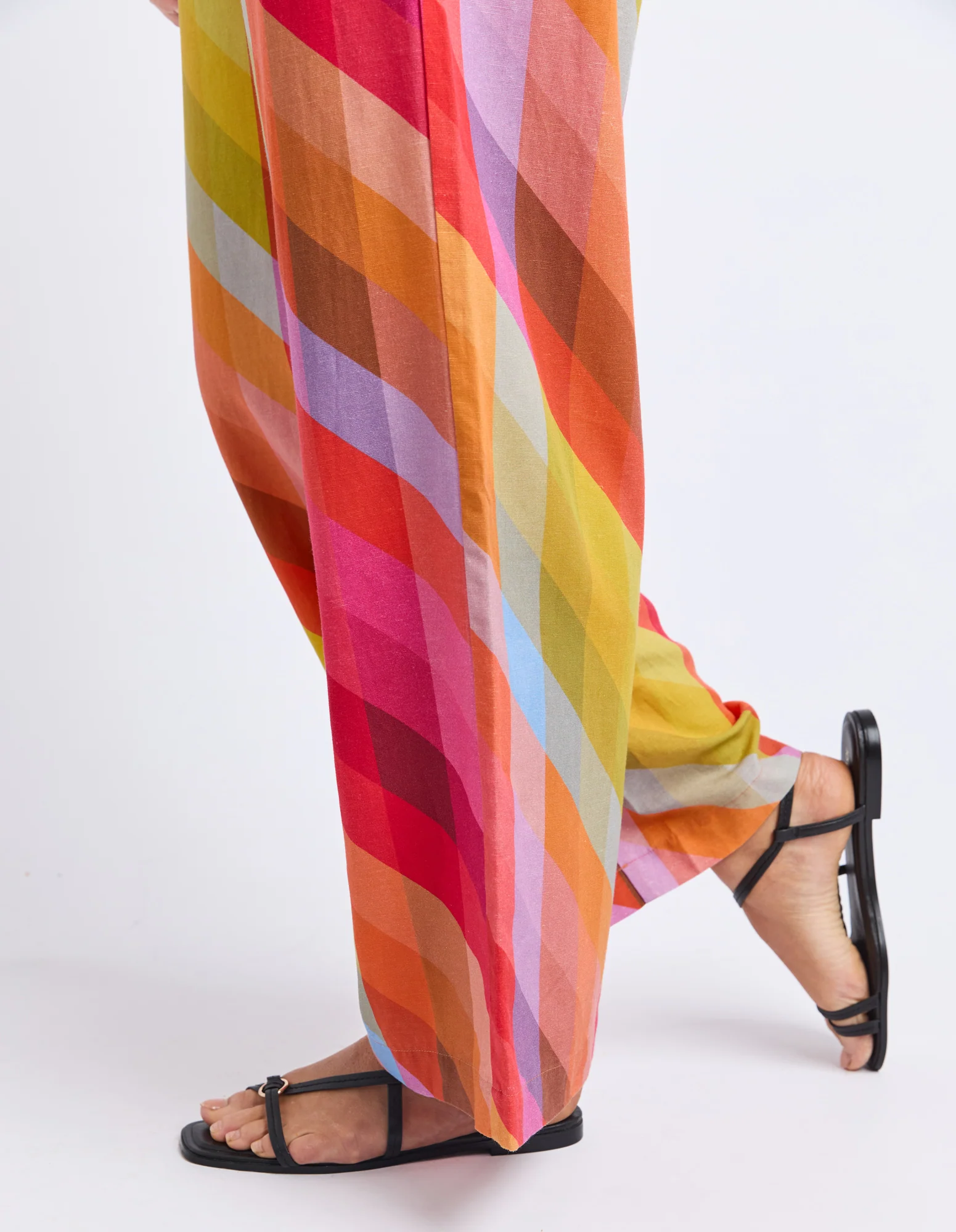 Rena Pant Rena Striped Print - Image 9