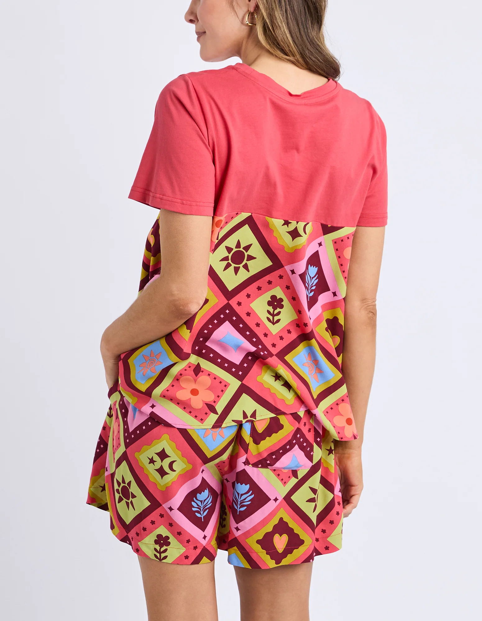 Rhode Printed Top Cayenne - Image 3
