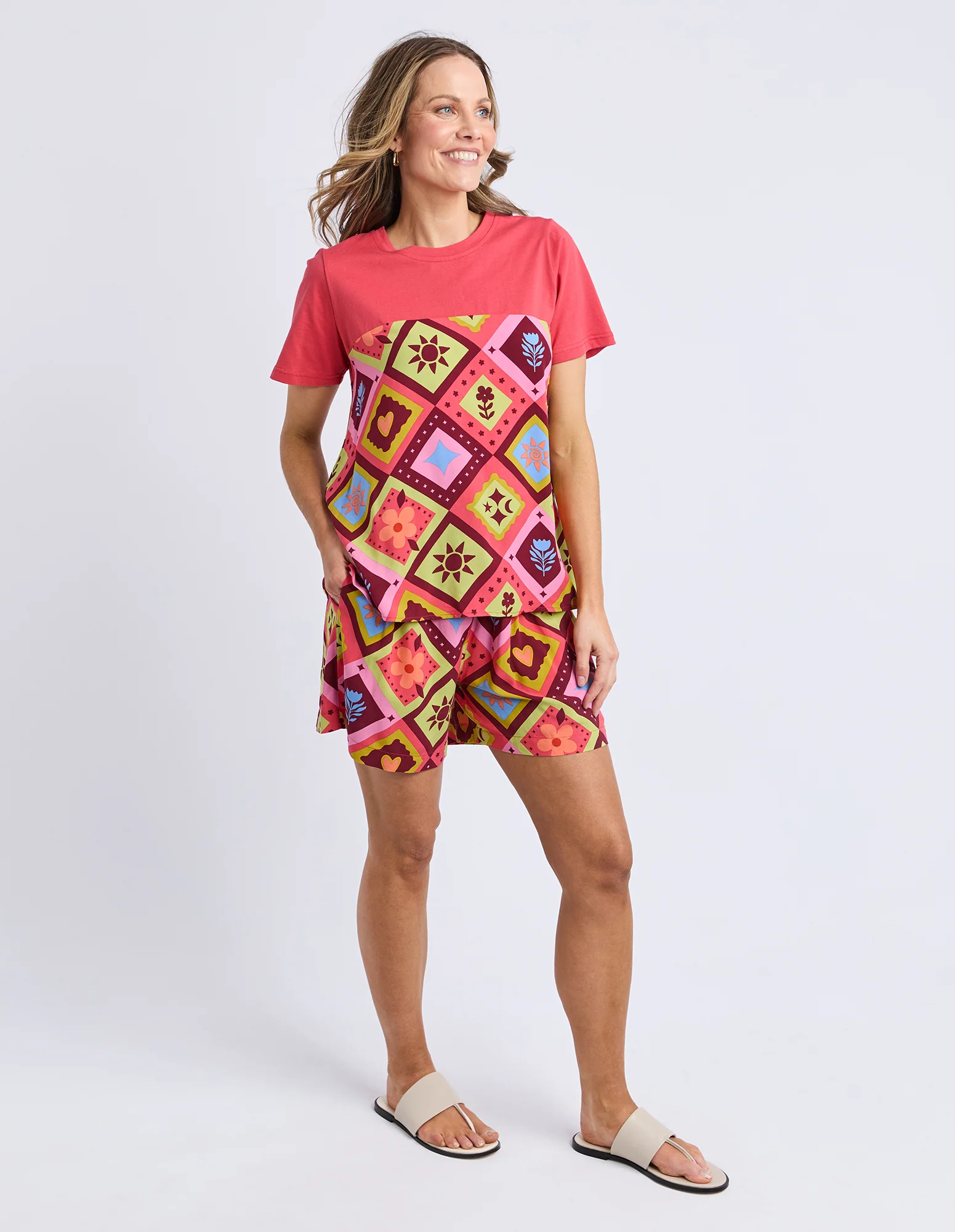 Rhode Printed Top Cayenne - Image 6