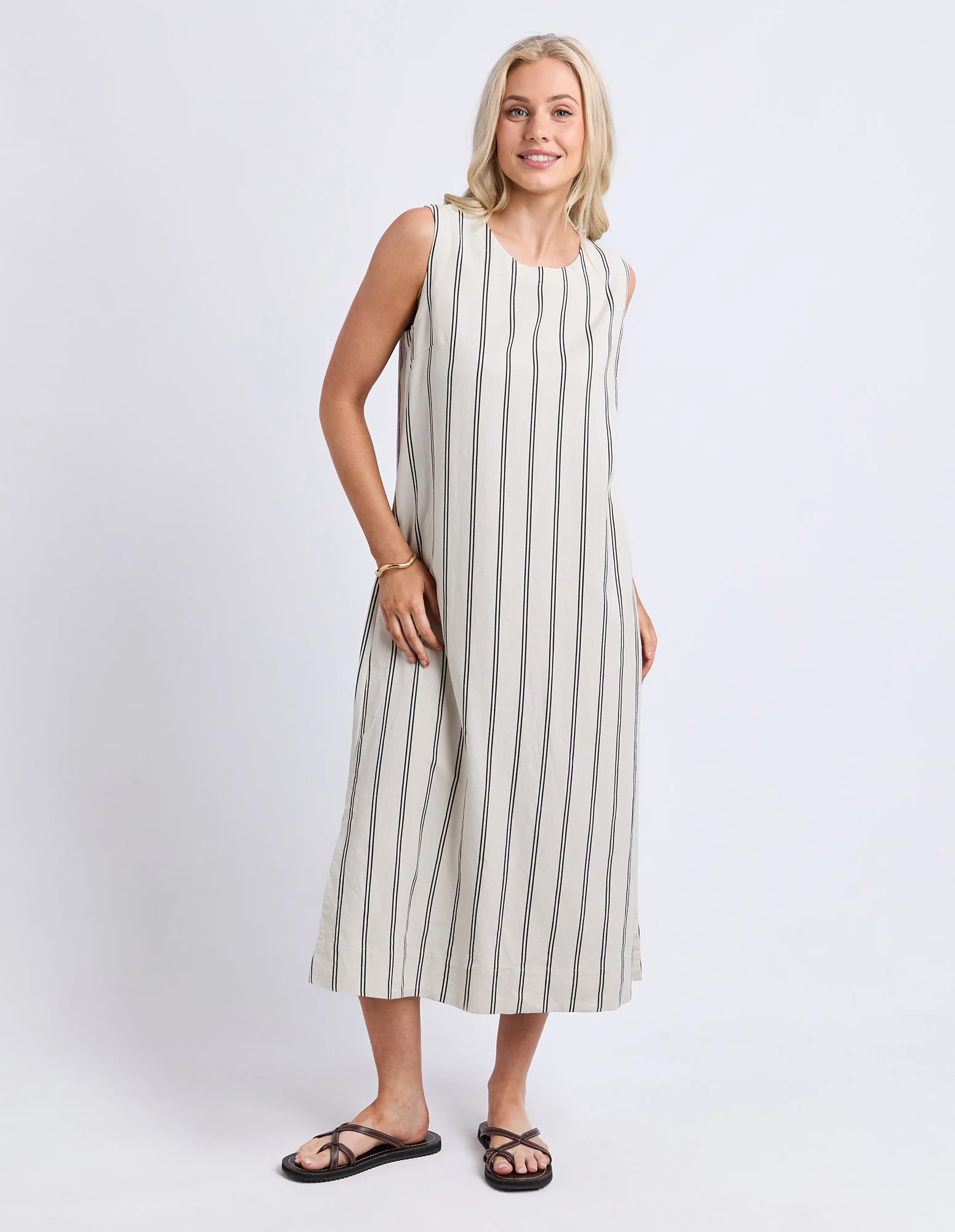 Riley Stripe Dress - Image 2